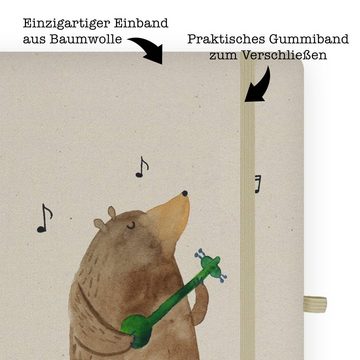Mr. & Mrs. Panda Notizbuch Bär Lied - Transparent - Geschenk, Frau, Schreibheft, Teddy, Herz, Va Mr. & Mrs. Panda, Personalisierbar