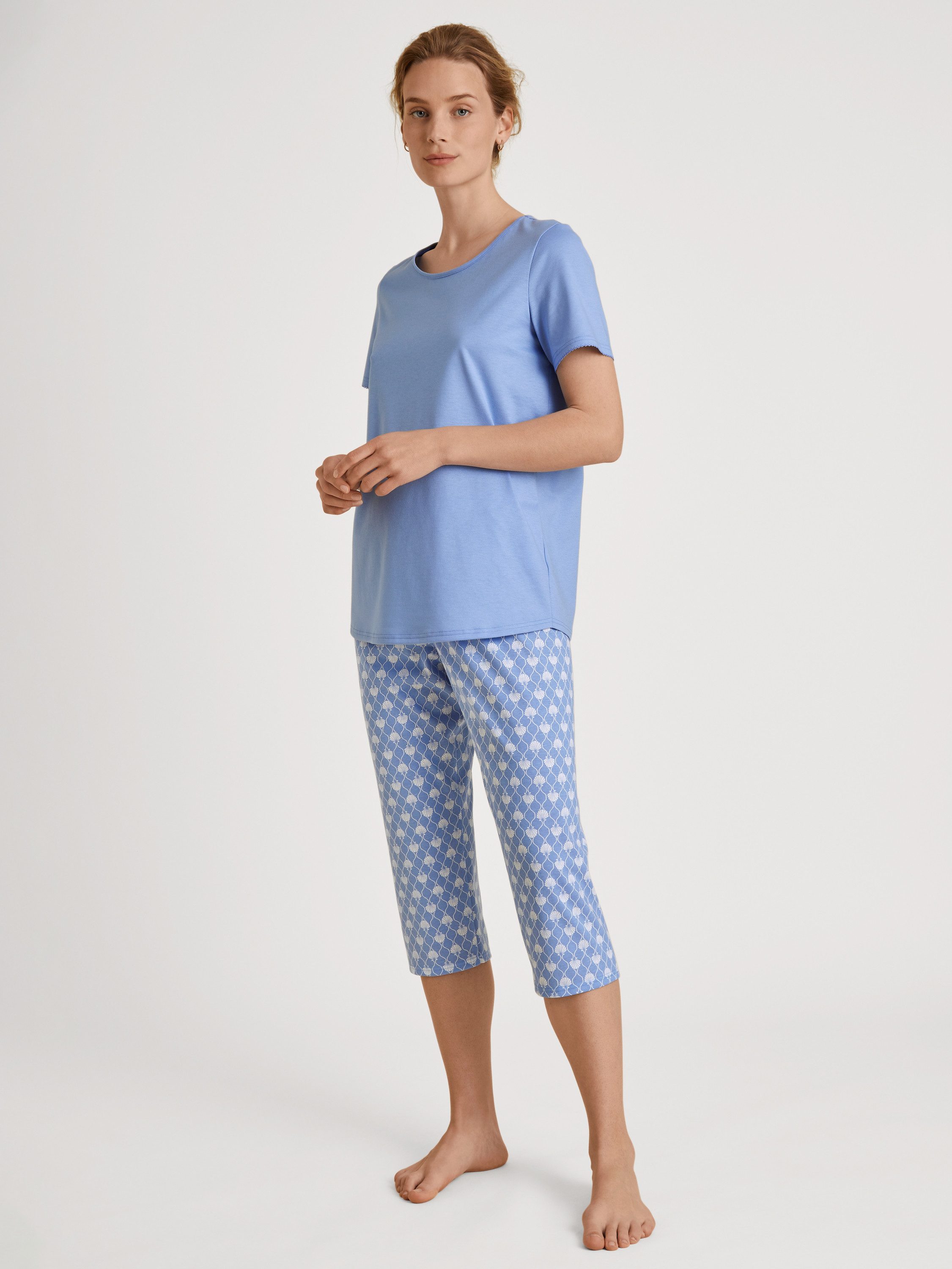 CALIDA Capri-Pyjama Cotton Special Damen (2 günstig online kaufen
