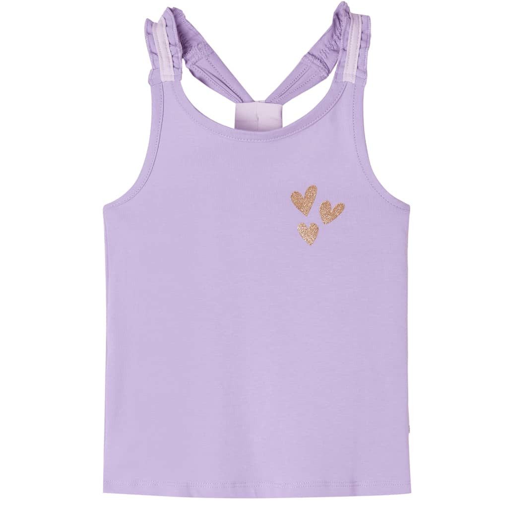 vidaXL Tanktop Kinder-Tanktop Lila 92