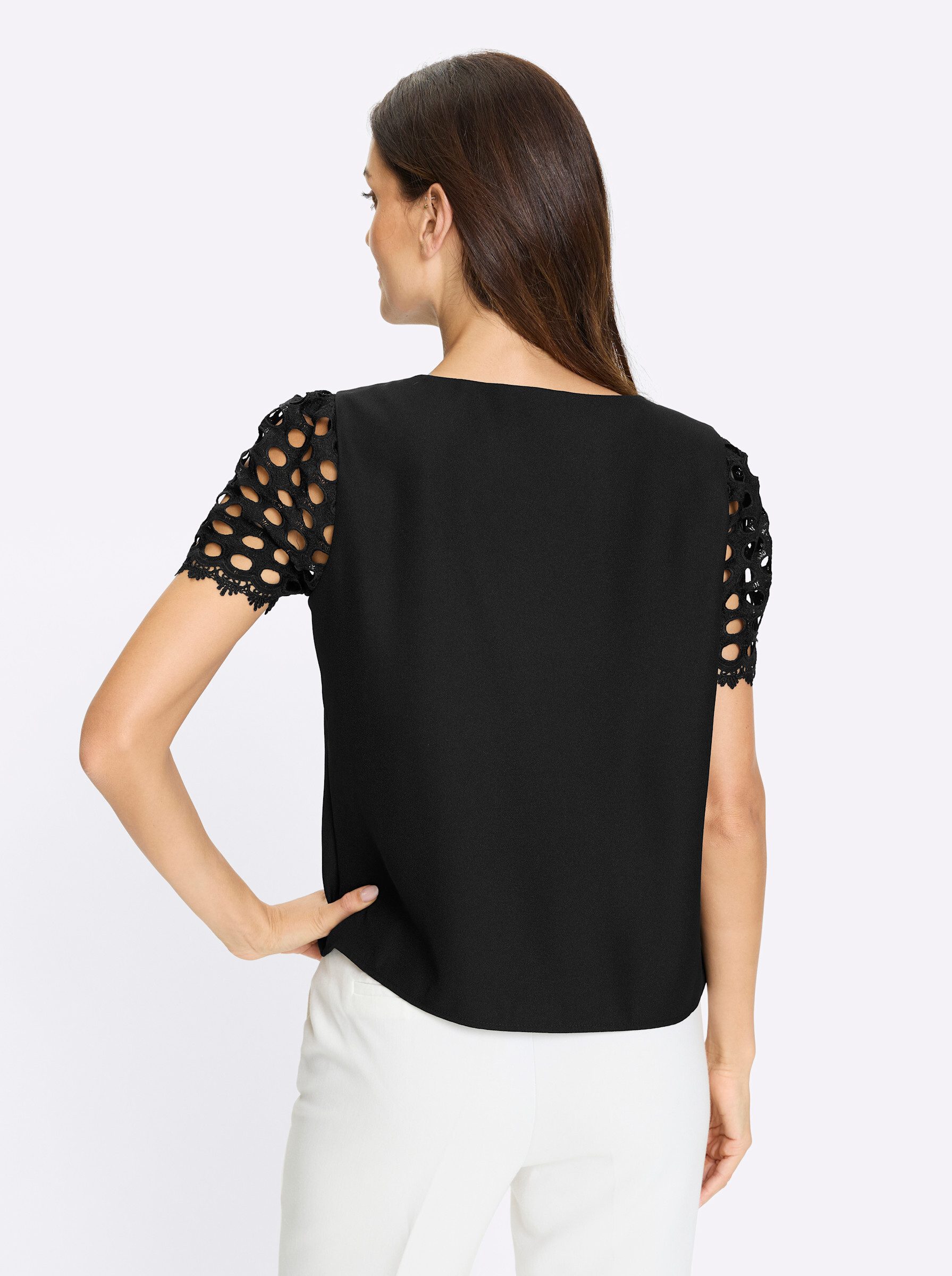 heine Klassische Bluse Bluse Kurzarm günstig online kaufen