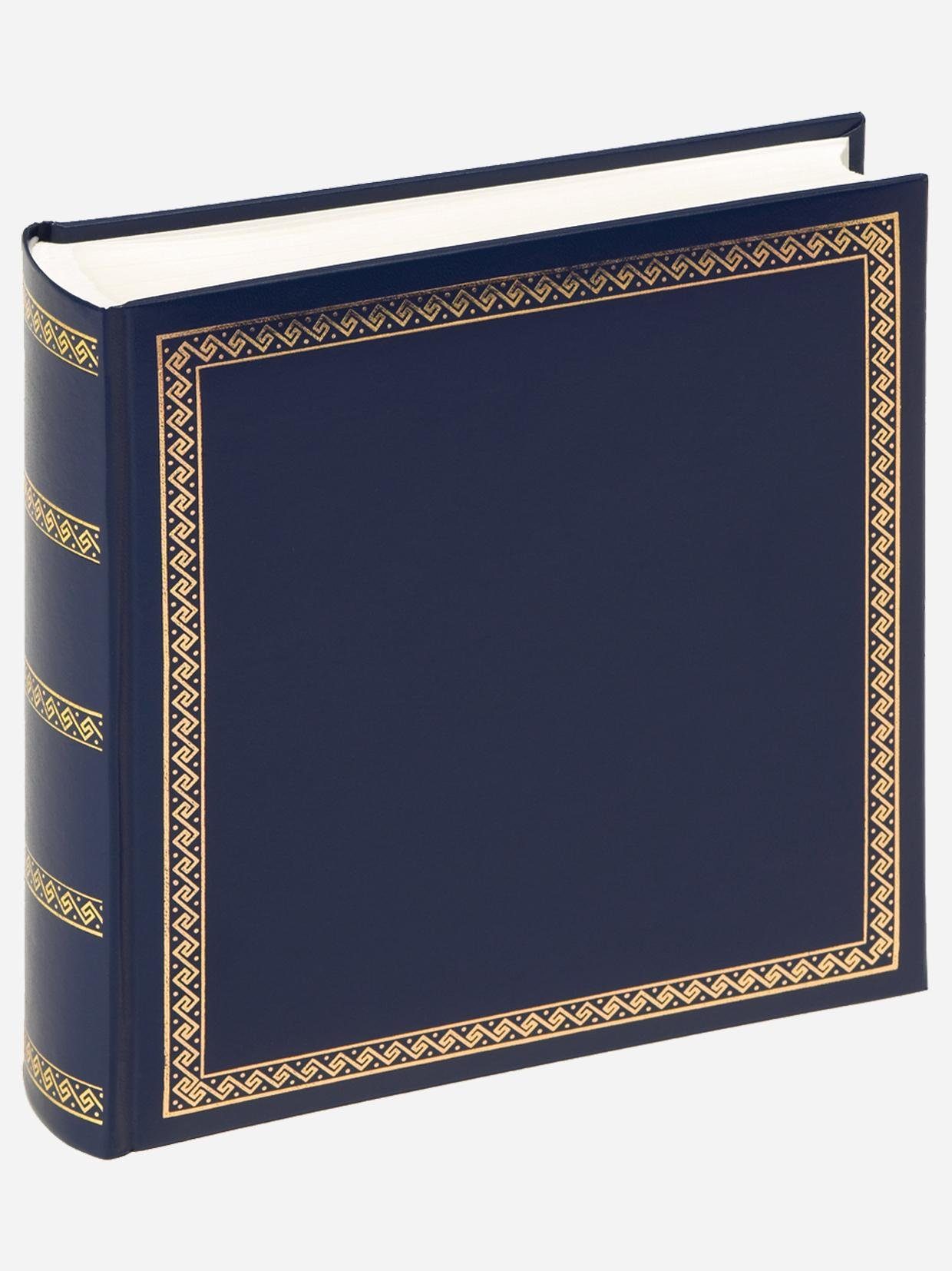 Walther Fotoalbum MX-103-L Album schicke Dicke blau