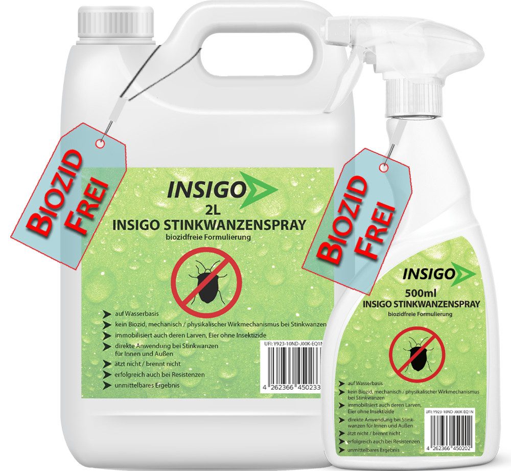 Insektenspray Stinkwanzenspray, Wanzen