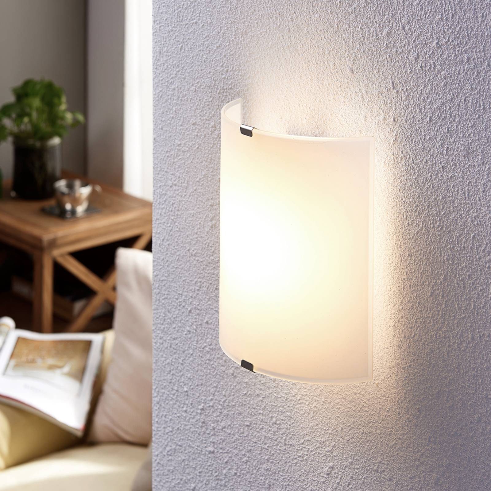 Lindby LED Wandleuchte Helmi, LED-Leuchtmittel fest günstig online kaufen