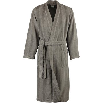 Cawö Herrenbademantel Noblesse 1002 Kimono Velours, Kimono, 100% Baumwolle