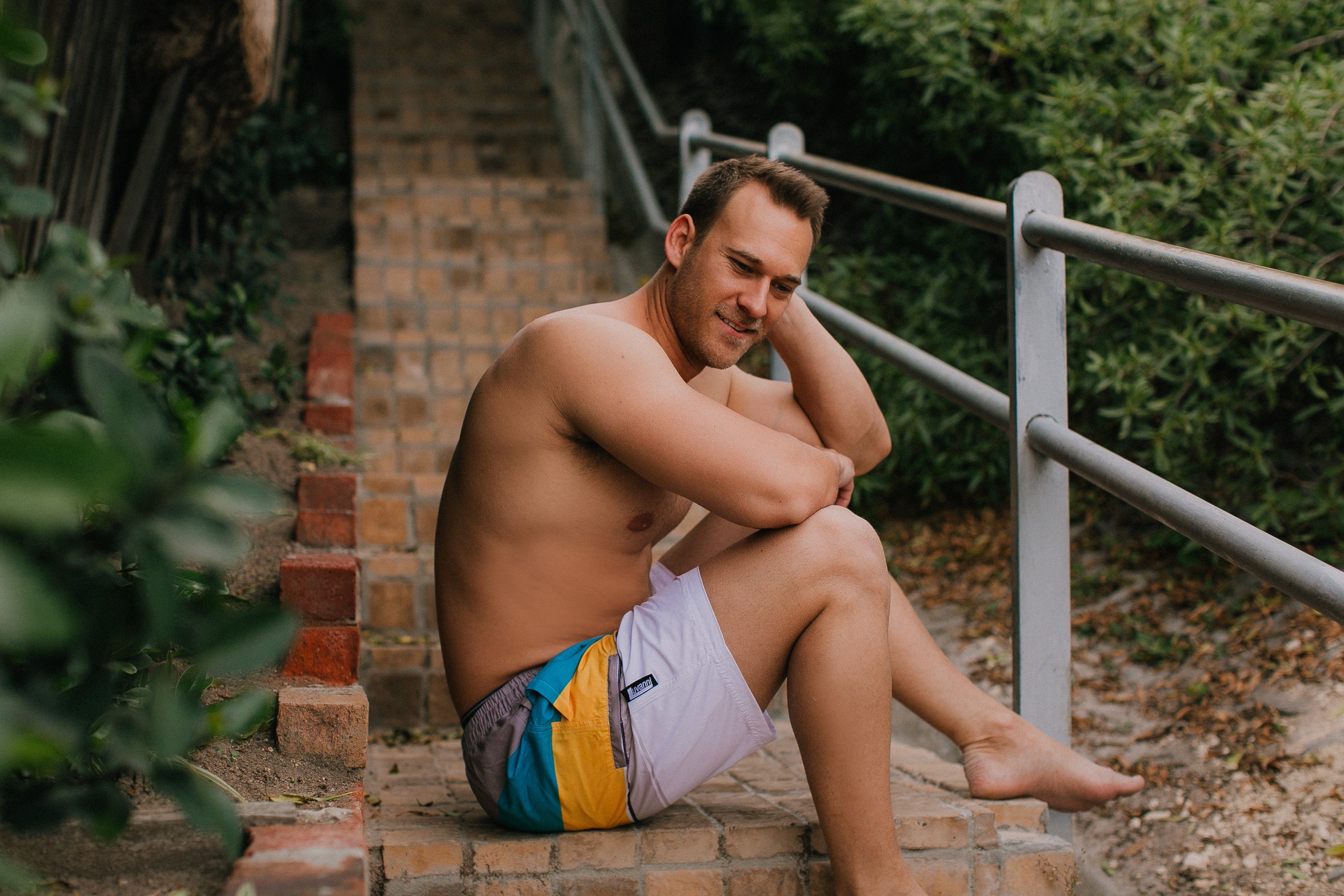 Luvanni Badehose Badehose Herren Schnelltrocknende Beachshorts günstig online kaufen