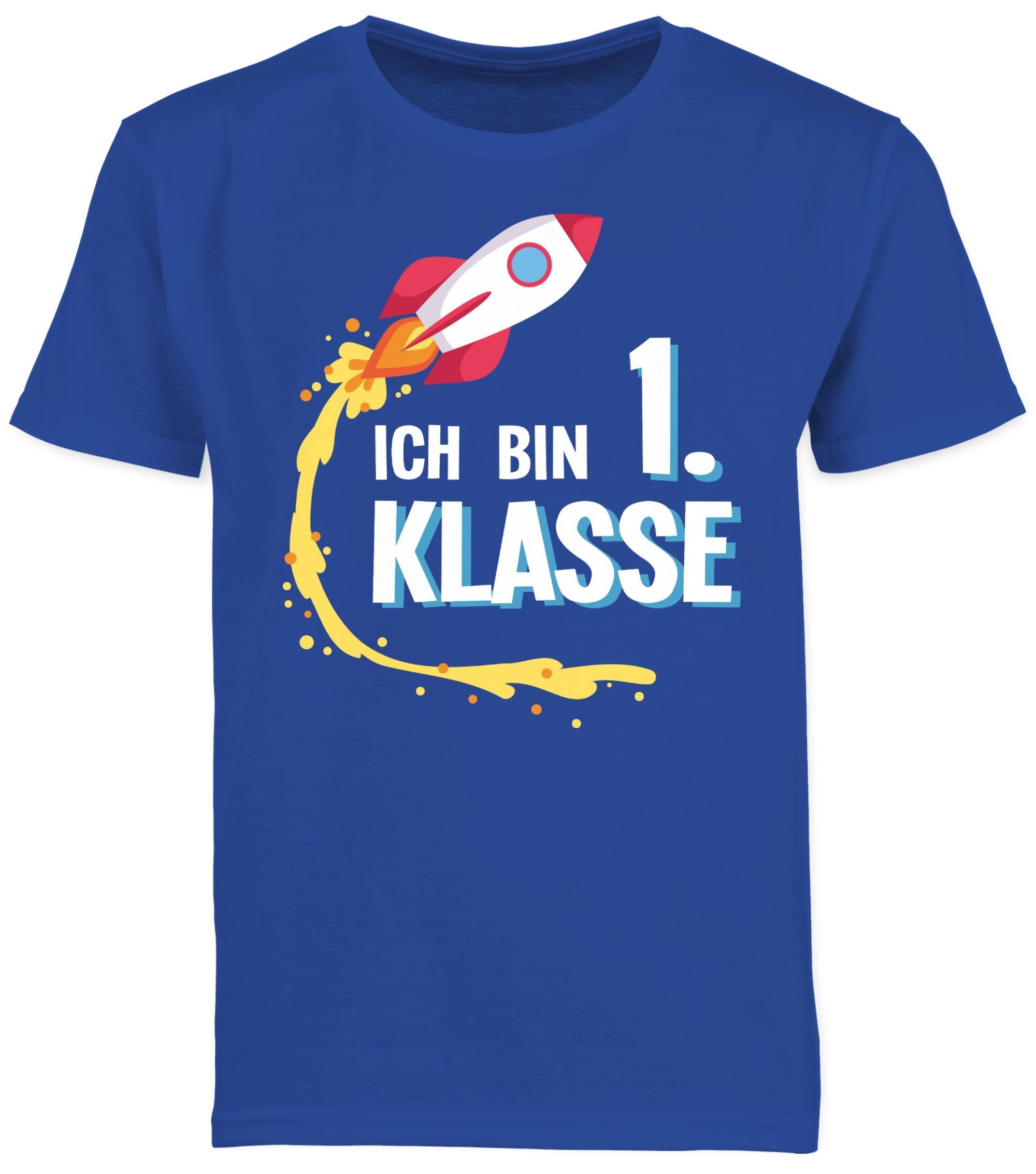 T-Shirt Ich bin 1. Klasse Rakete
