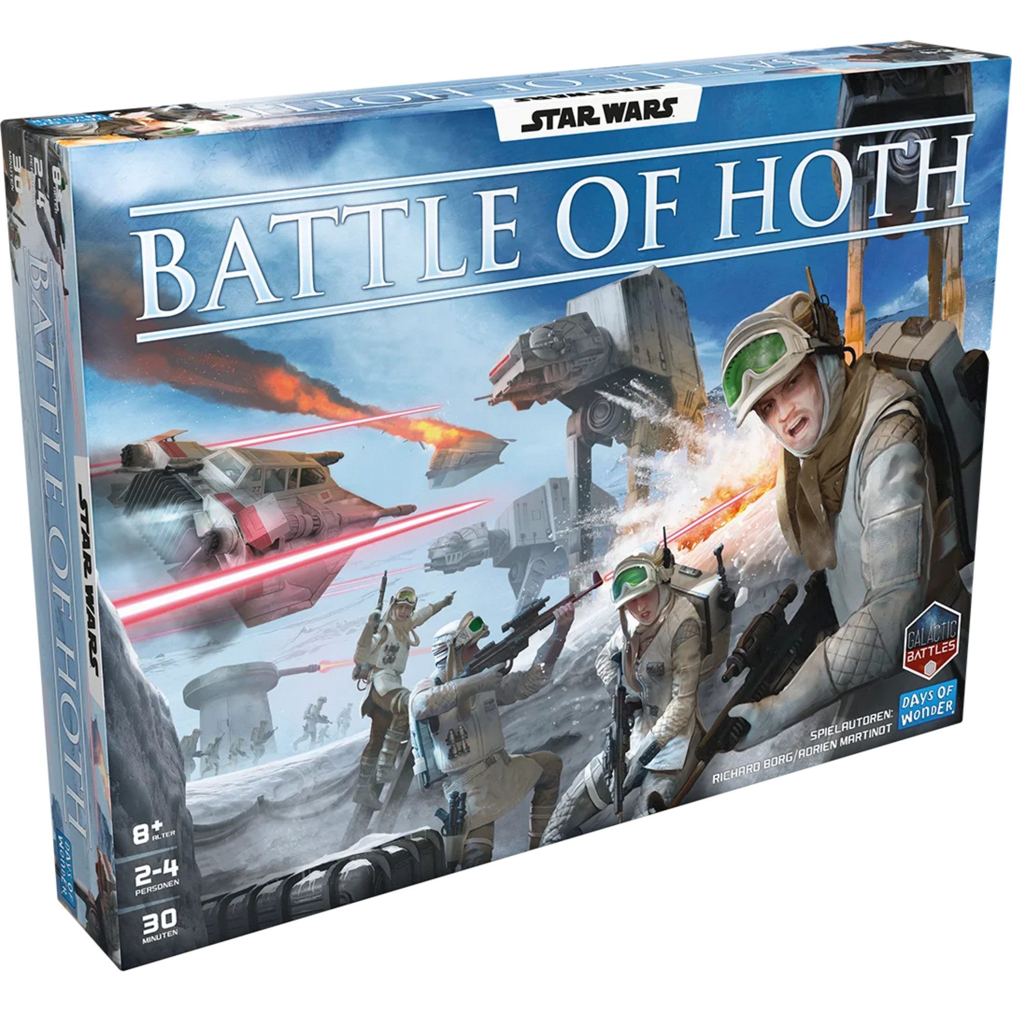 Asmodee Spiel Asmodee Star Wars: Battle of Hoth, Brettspiel