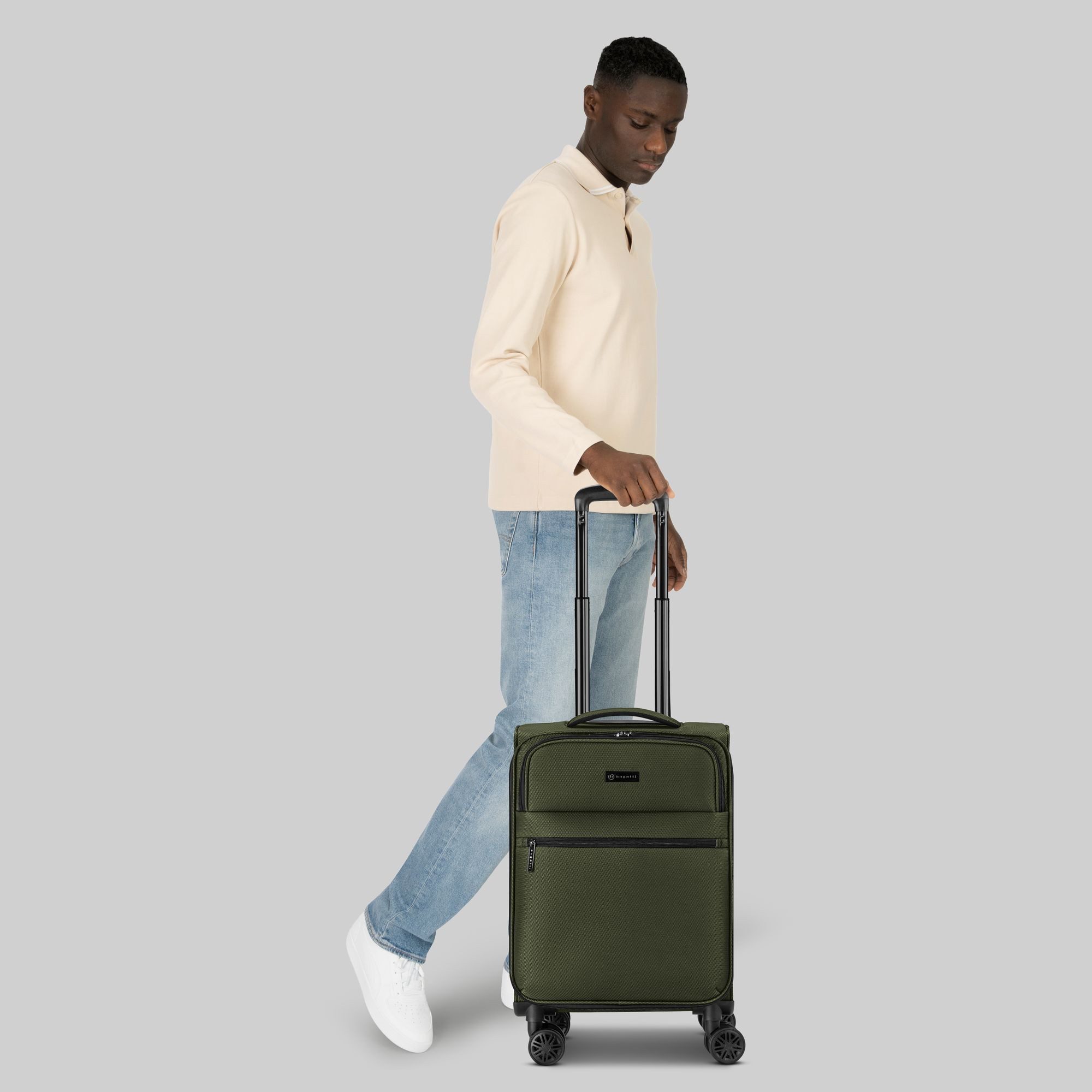 bugatti Handgepäck-Trolley Valencia Soft, 4 Rollen, günstig online kaufen