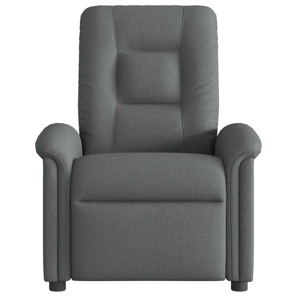 vidaXL Sessel Massagesessel Dunkelgrau Stoff (1-St) günstig online kaufen