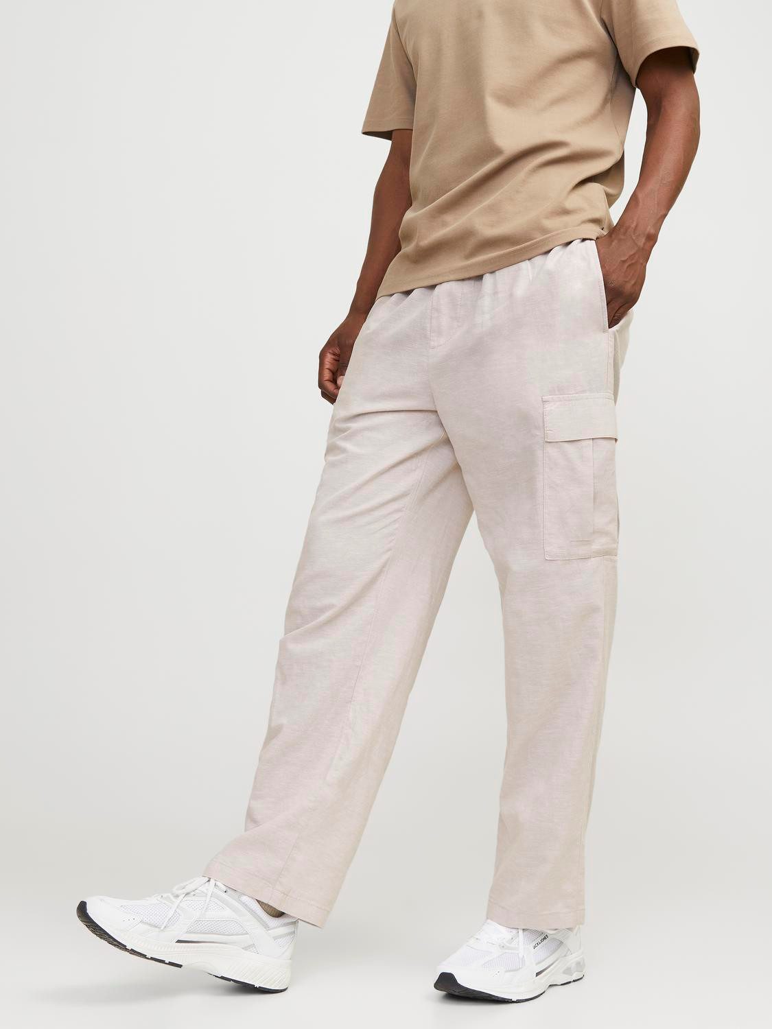 Jack & Jones Cargohose JPSTKARL SUMMER CARGO SN STYD mit Taschen günstig online kaufen