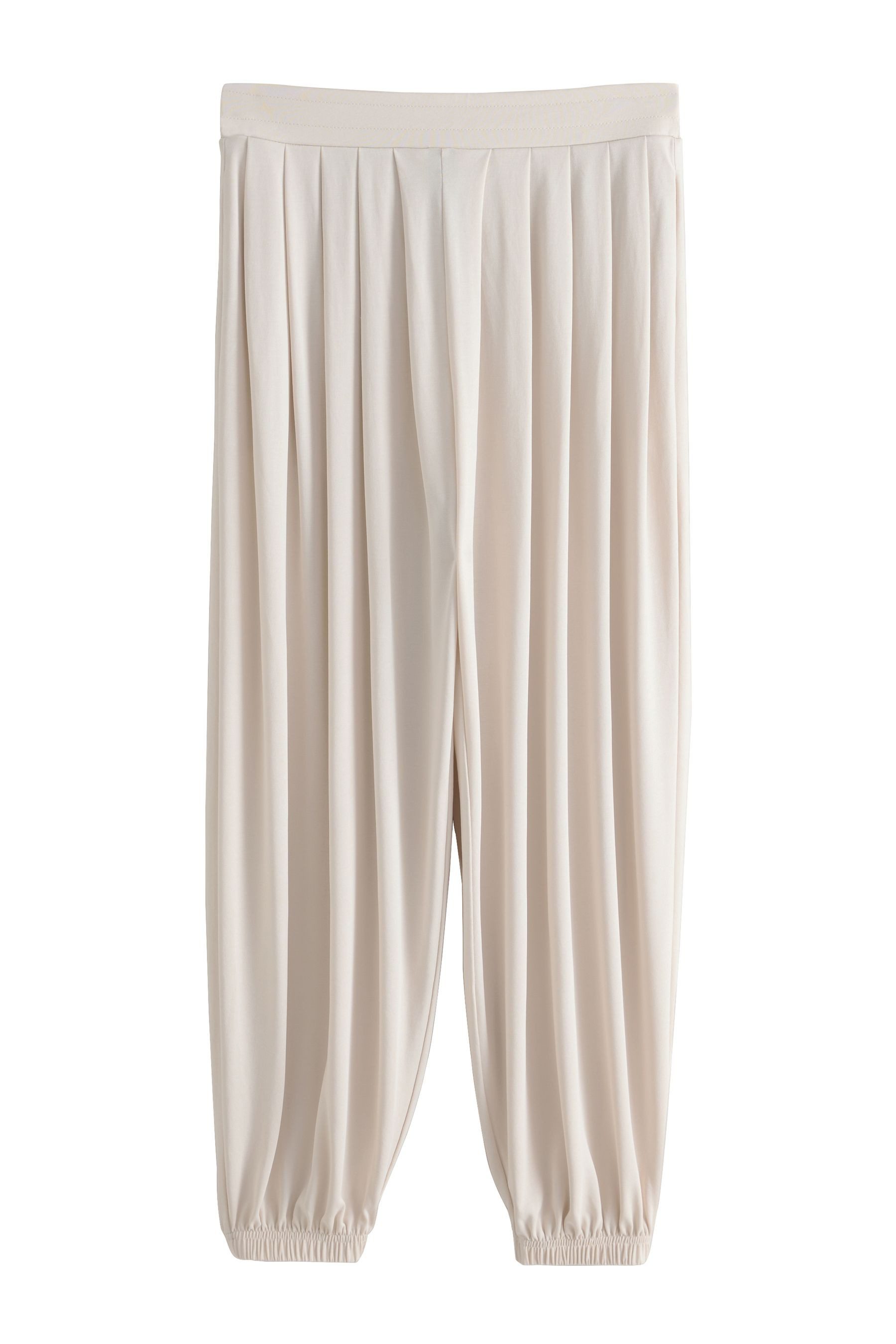 Next Bundfaltenhose Fließende Ballonhose mit Falten (1-tlg)