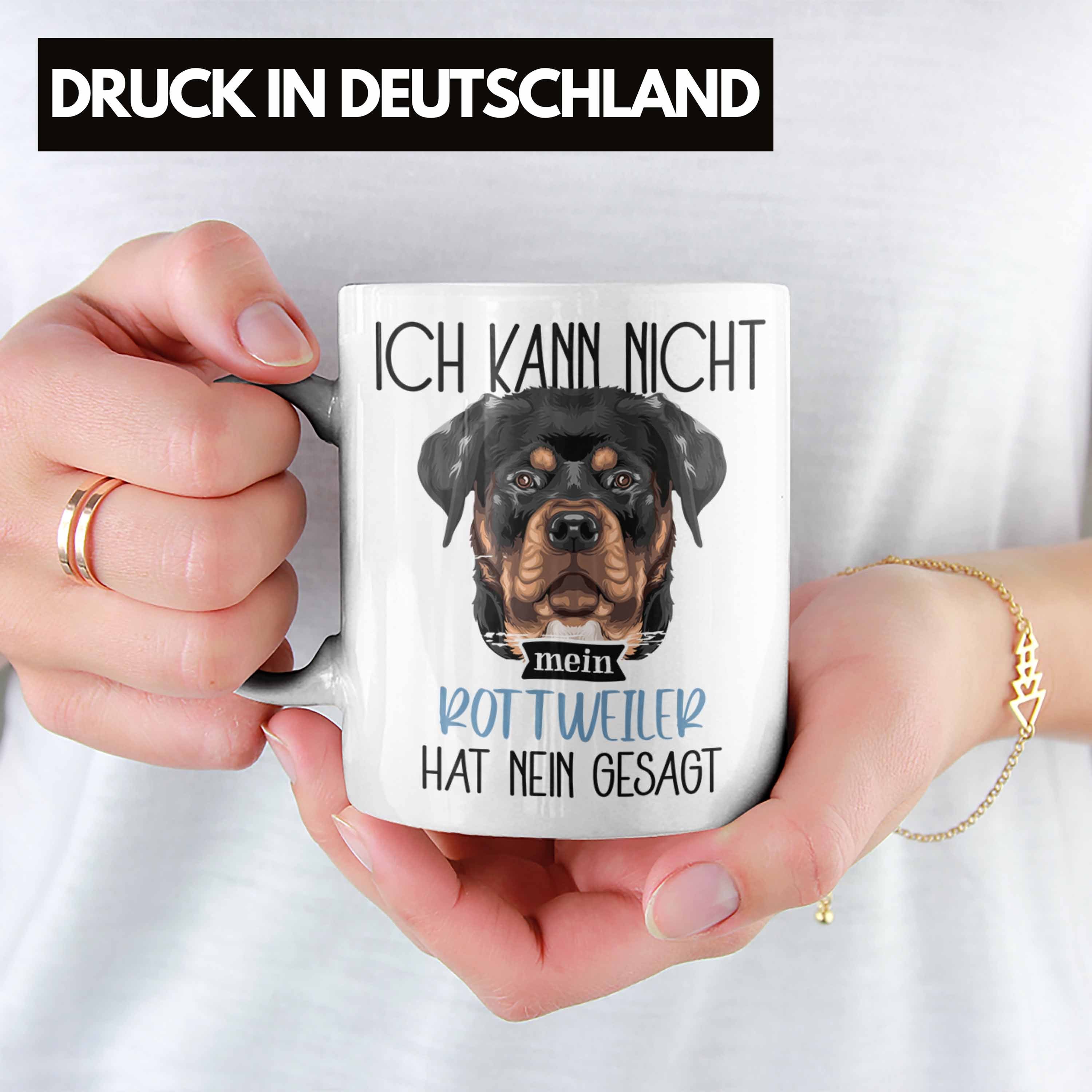 Trendation Tasse Rottweiler Tasse Spruch Ka Ich Besitzer Weiss Lustiger Geschenkidee Geschenk