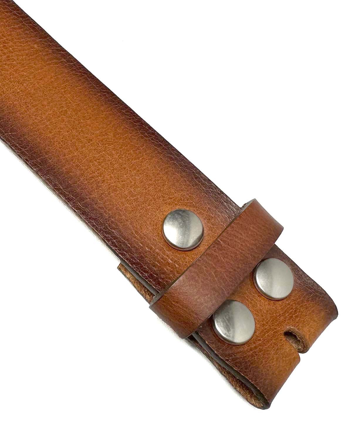 Bag & Belt Gürtelriemen Wechselgürtel-Streifen für Dorn-& Koppelschließen 4 cm