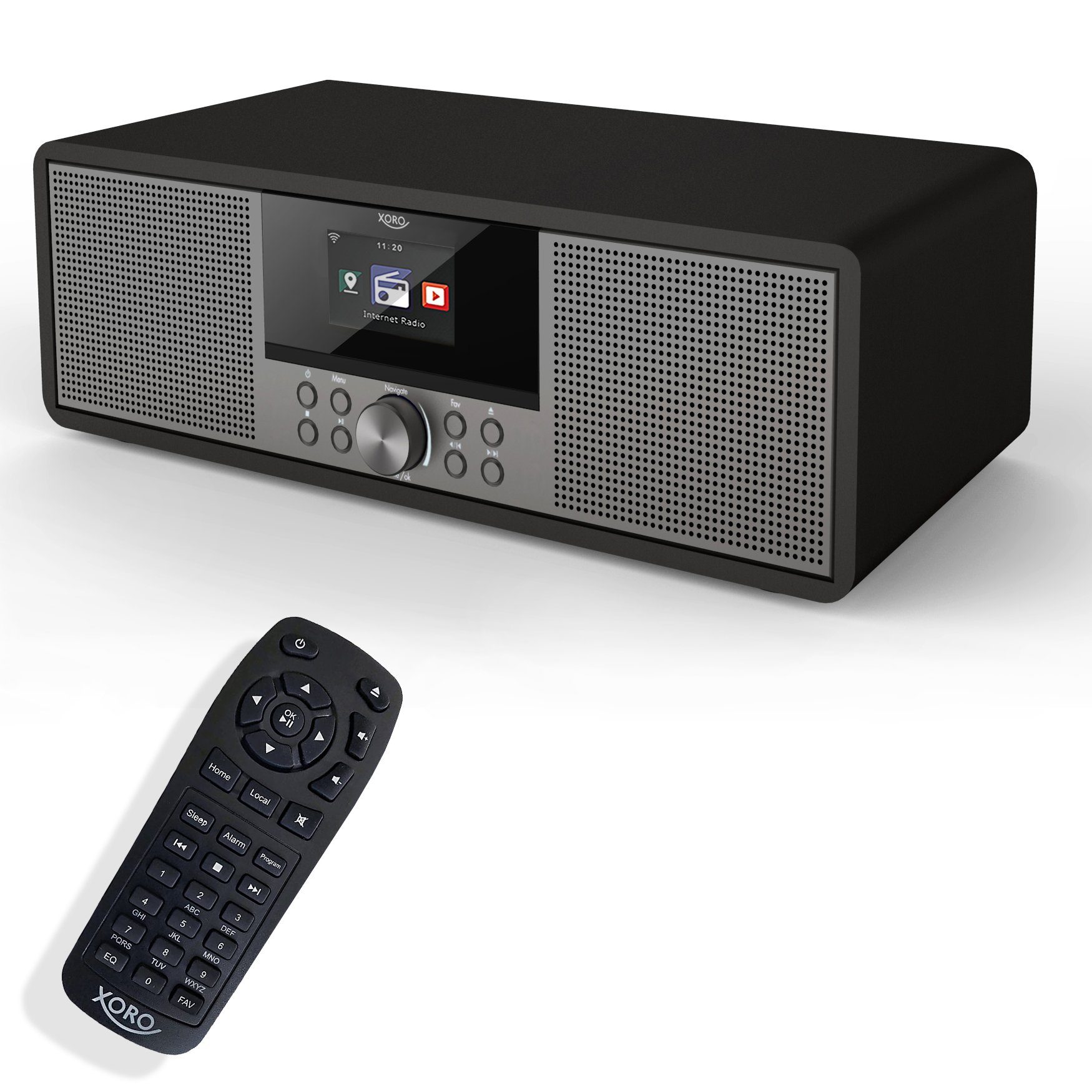 Xoro HMT 600 V2 mit CD-Player & Internet/Spotify/Podcast, DAB+/FM Internet-Radio (DAB+, FM/UKW, Internetradio, Podcast, Stationsspeicher, …