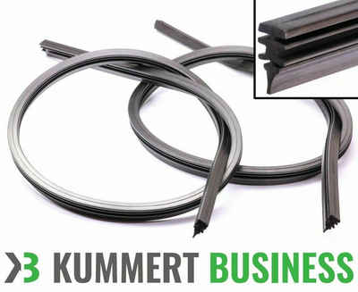 Kummert Business 2 x 700mm Scheibenwischer Ersatz Gummi für Bosch Aerotwin Wischergummi Auto-Adapter