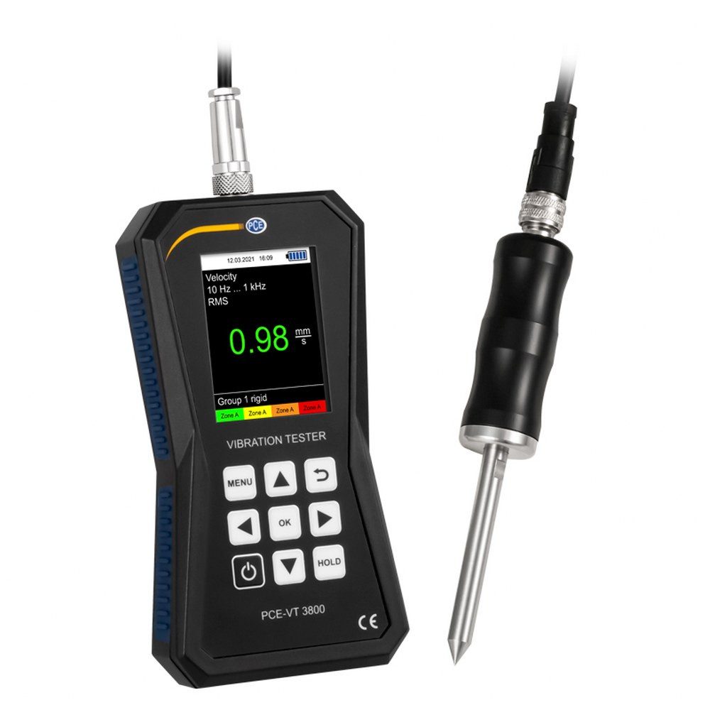 Lasermessgerät Beschleunigungsaufnehmer PCE-VT 3800S