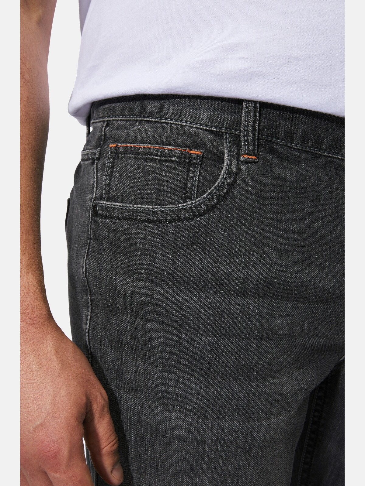 Charles Colby 5-Pocket-Jeans BARON SAWYER im Used-Look