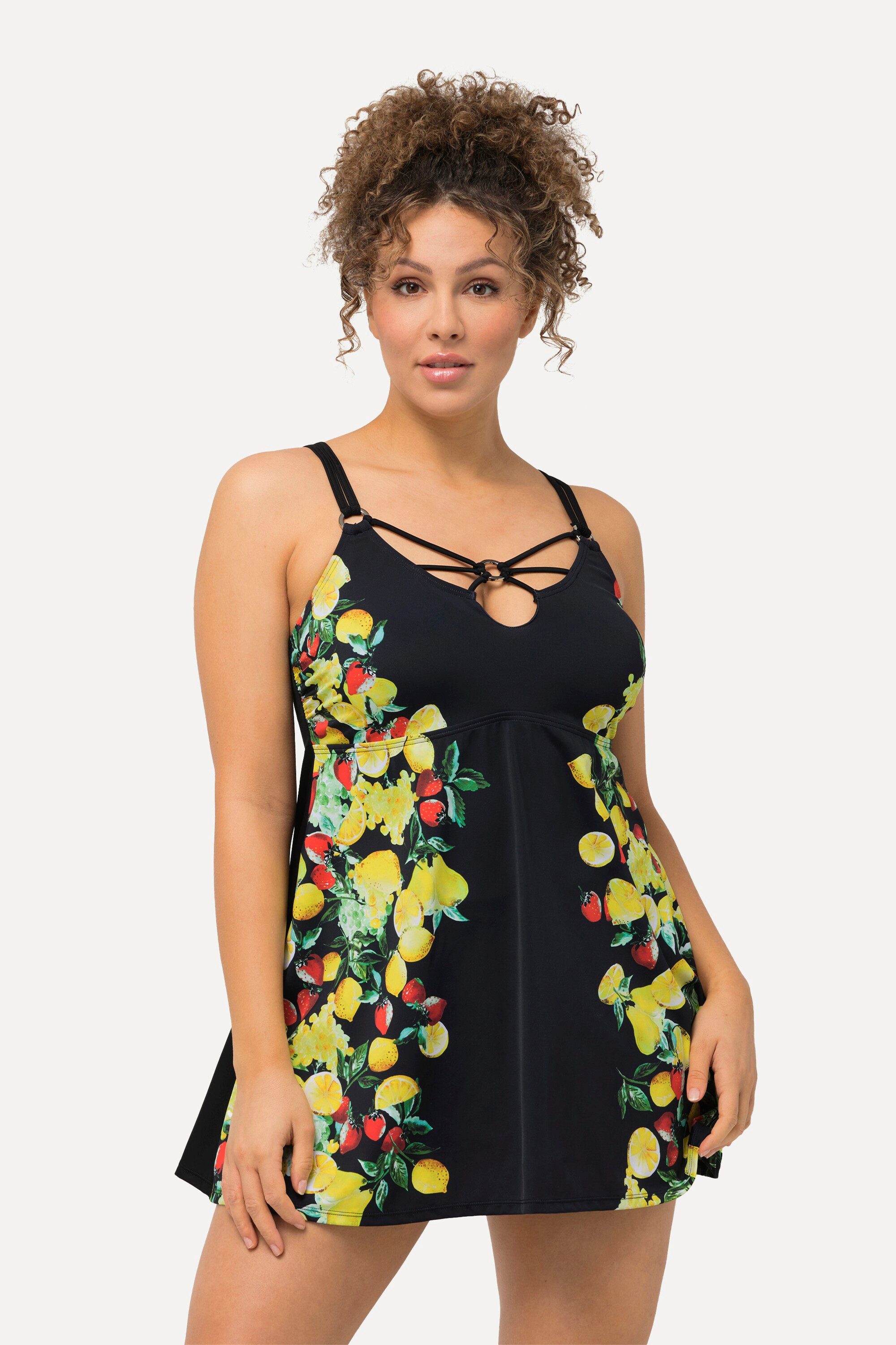 Ulla Popken Badekleid Badekleid Zitronen Softcups Bügel recycelt günstig online kaufen