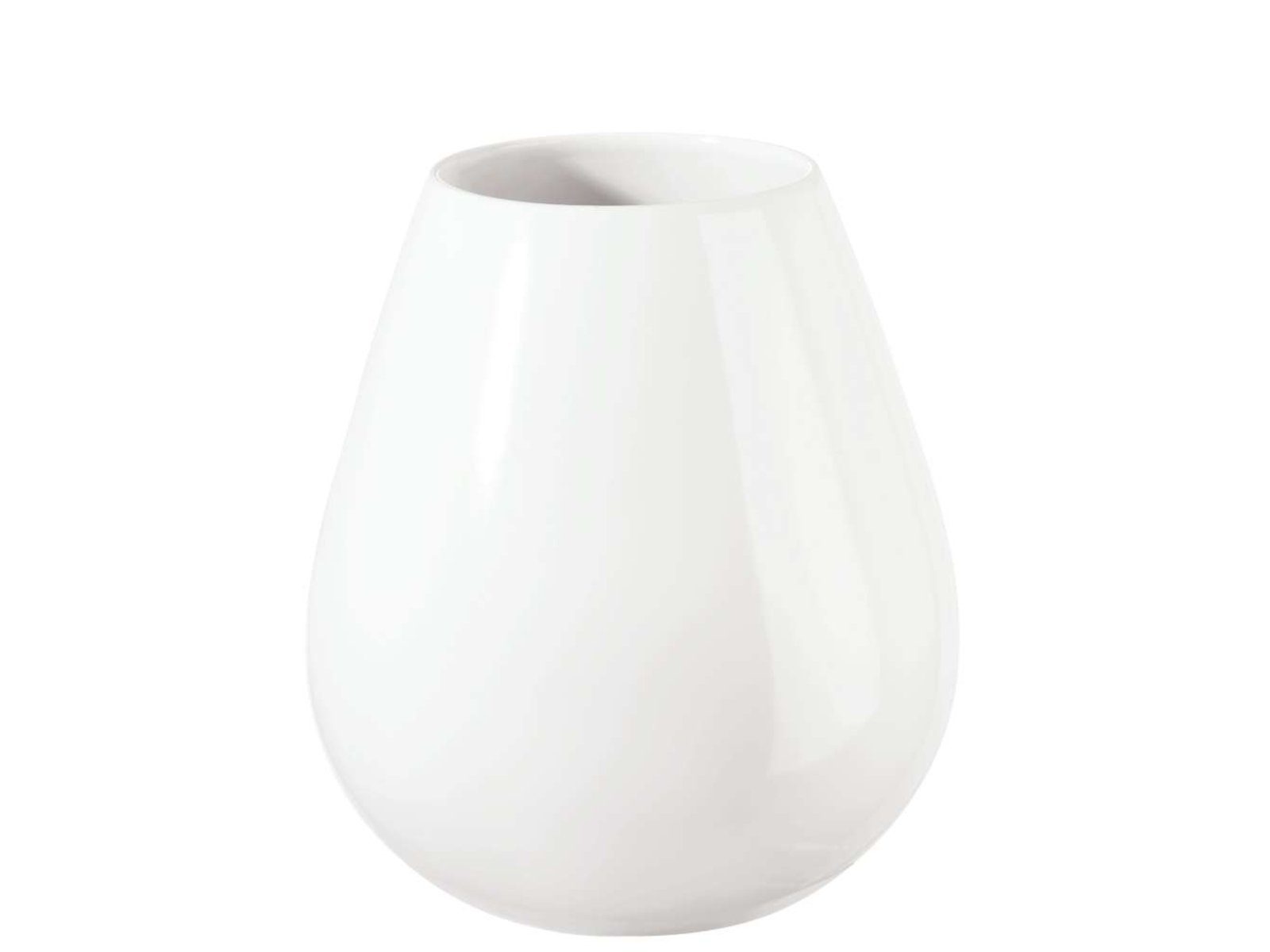 Dekovase Ease Vase weiss Ø 9 cm