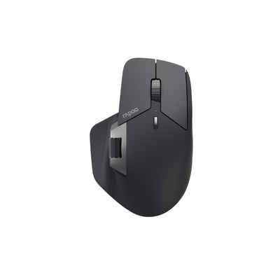 Rapoo MT760M, Kabellose Multi-Mode-Maus ergonomische Maus (Bluetooth, Funk)