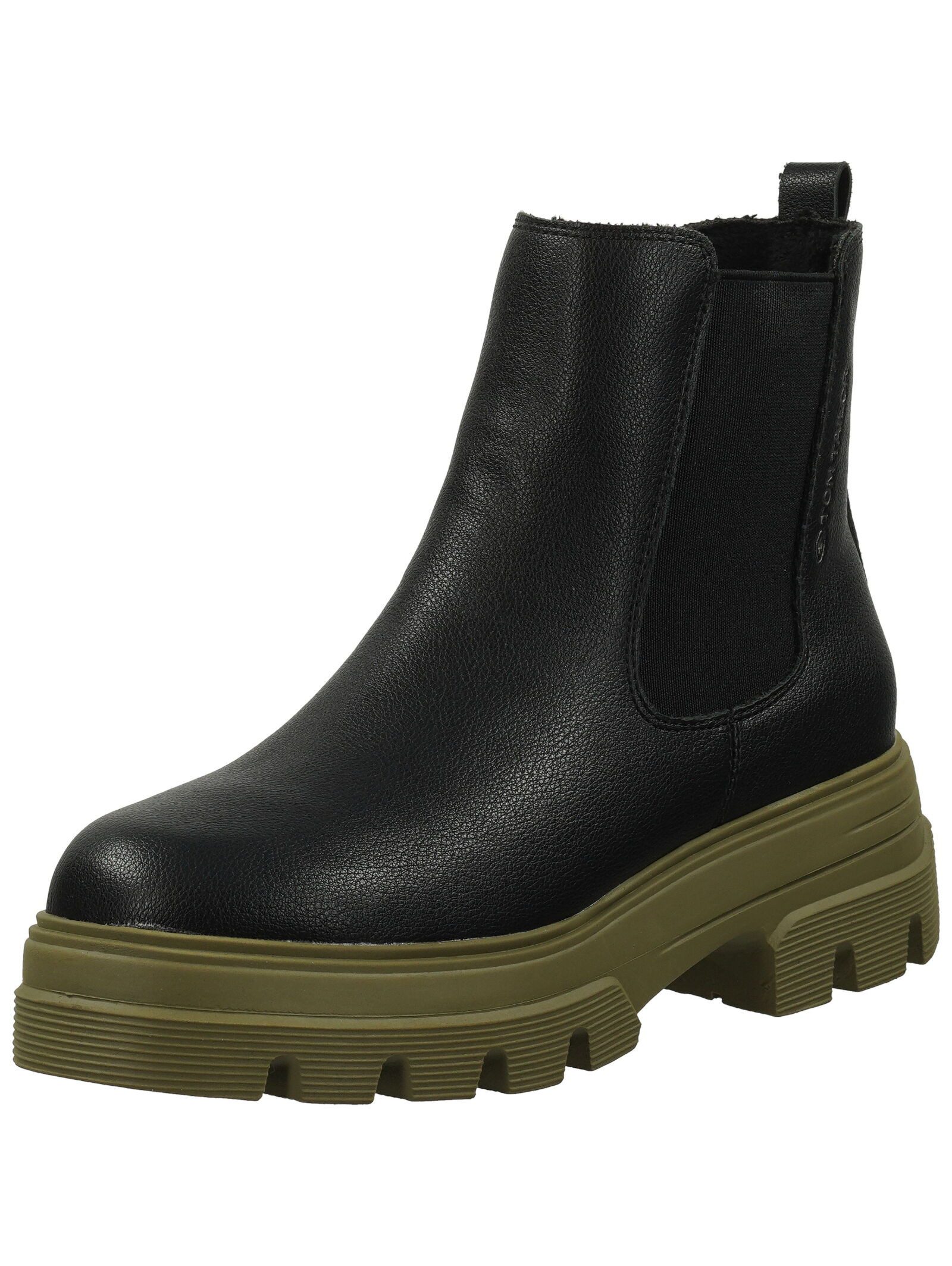 Stiefelette Lederimitat/Textil Stiefelette