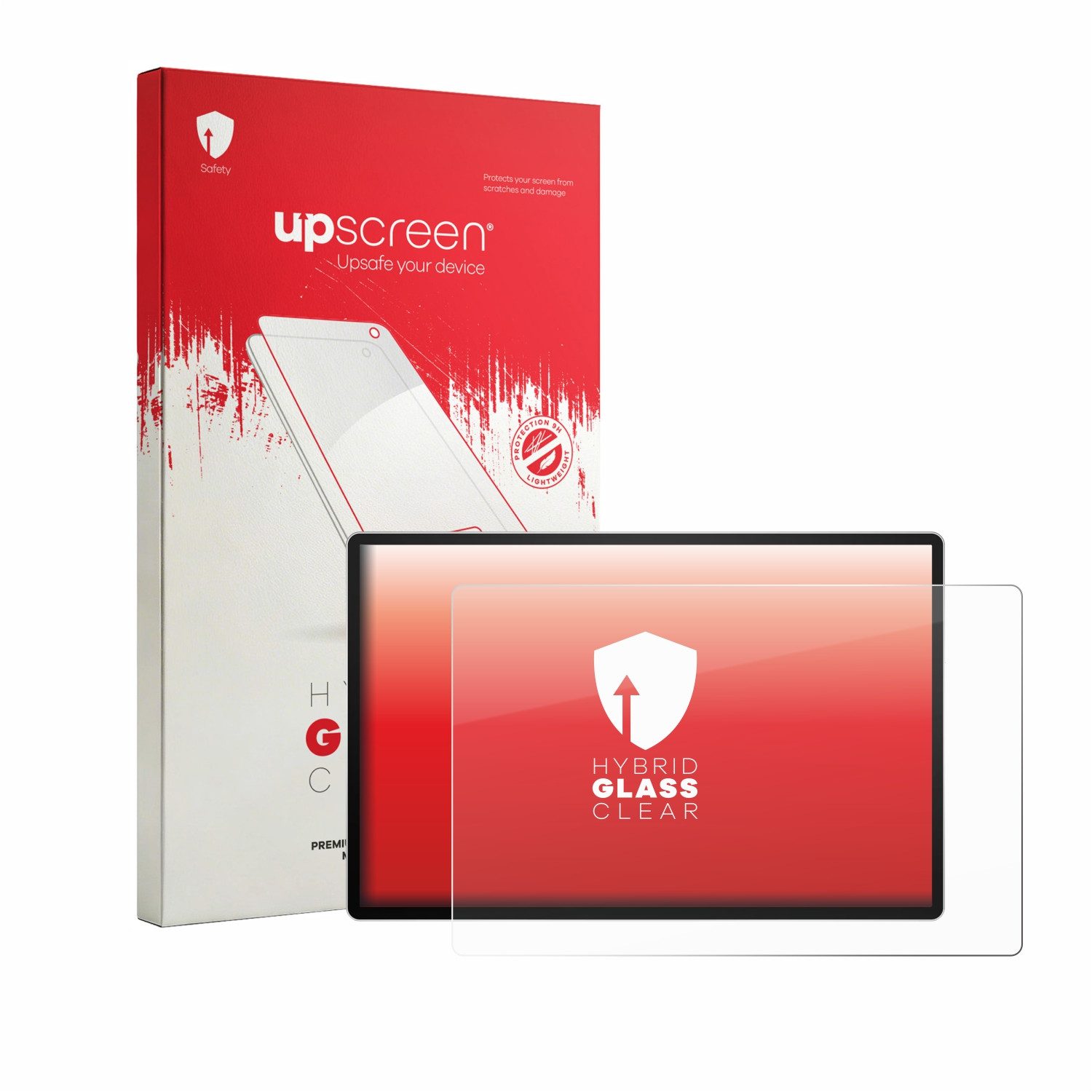 upscreen Displayschutzglas Folie für HP Serie 5 Pro 514pn 14", Schutzfolie Glas Panzer Display Schutz klar