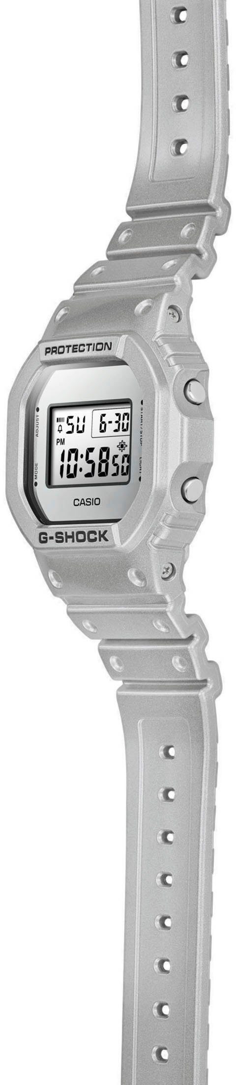 CASIO G SHOCK Chronograph DW 5600FF 8ER Quarzuhr Armbanduhr Herrenuhr digital retro bis 20 bar wasserdicht Cooler Herrenchronograph