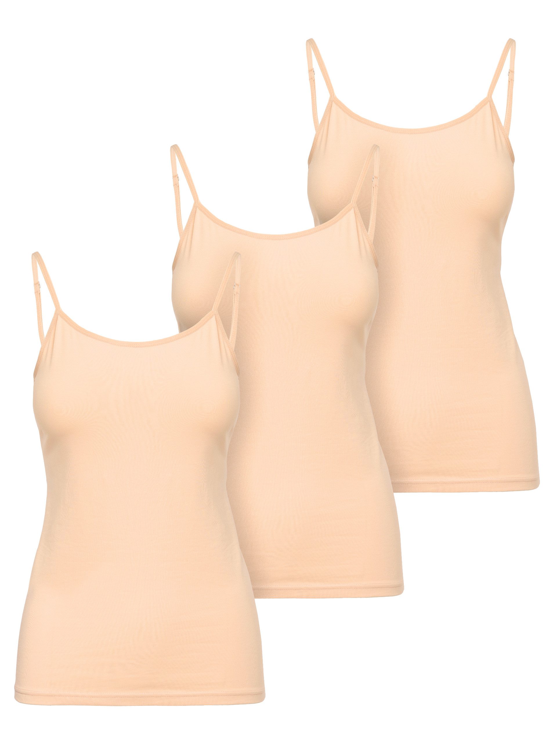 Ladeheid Unterhemd Trägertop Damen Spaghetti Top günstig online kaufen