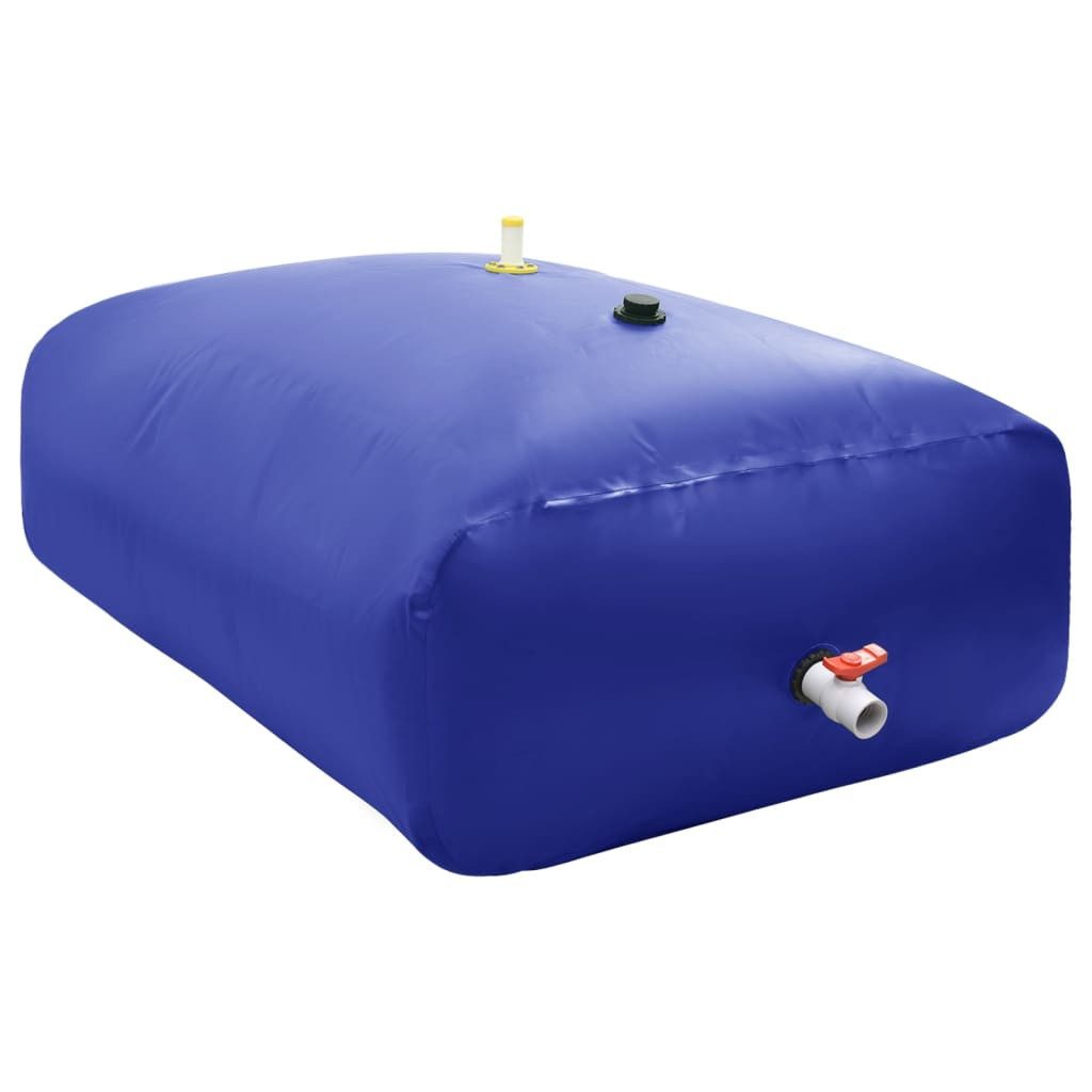 vidaXL Bewässerungssystem Wassertank mit Wasserhahn Faltbar 3000 L PVC, (1-tlg)
