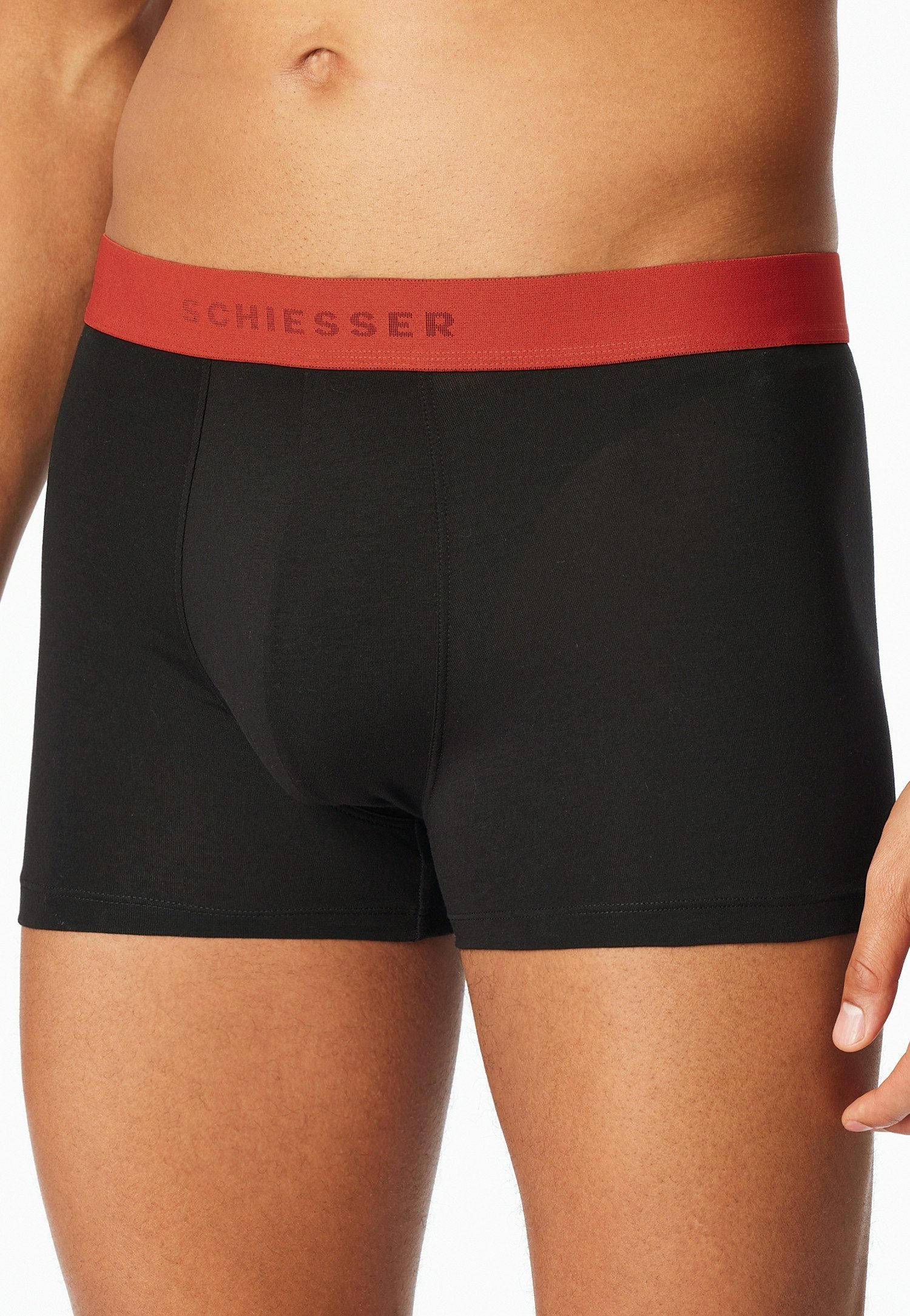 Schiesser Boxershorts 95/5 Multipacks (5er Pack) ohne Eingriff, angenehm we günstig online kaufen