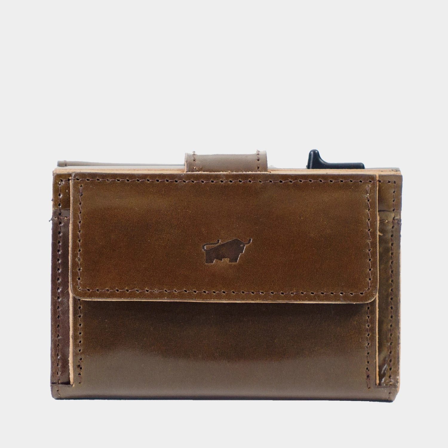 Braun Büffel Mini Geldbörse CORDOVAN Slim Wallet Special V2 braun