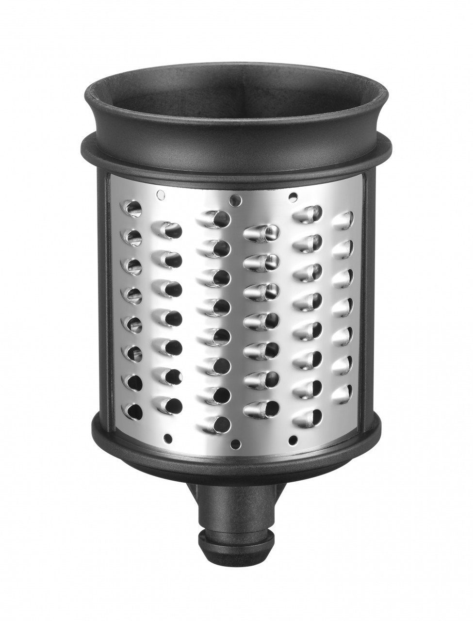 KitchenAid Gemüseschneidaufsatz ERSATZTEIL Mittelgrobe Raspel 4 mm, Einzeltrommel für 5KSMVSA