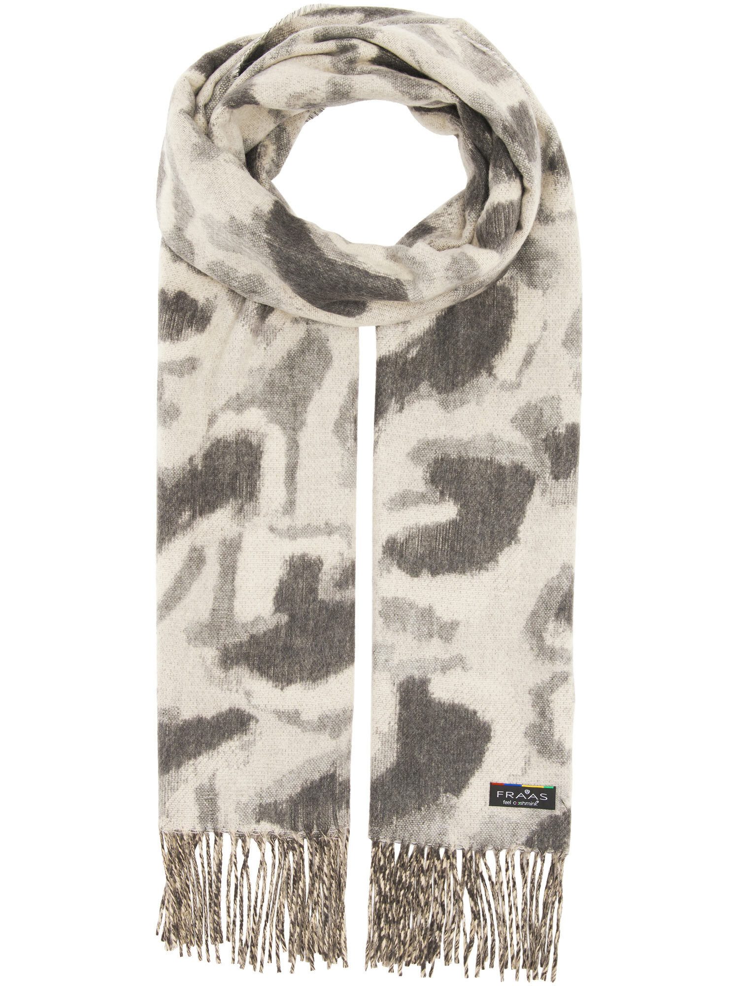 Fraas Modeschal Cashmink-Schal mit abstrahiertem Leo-Design