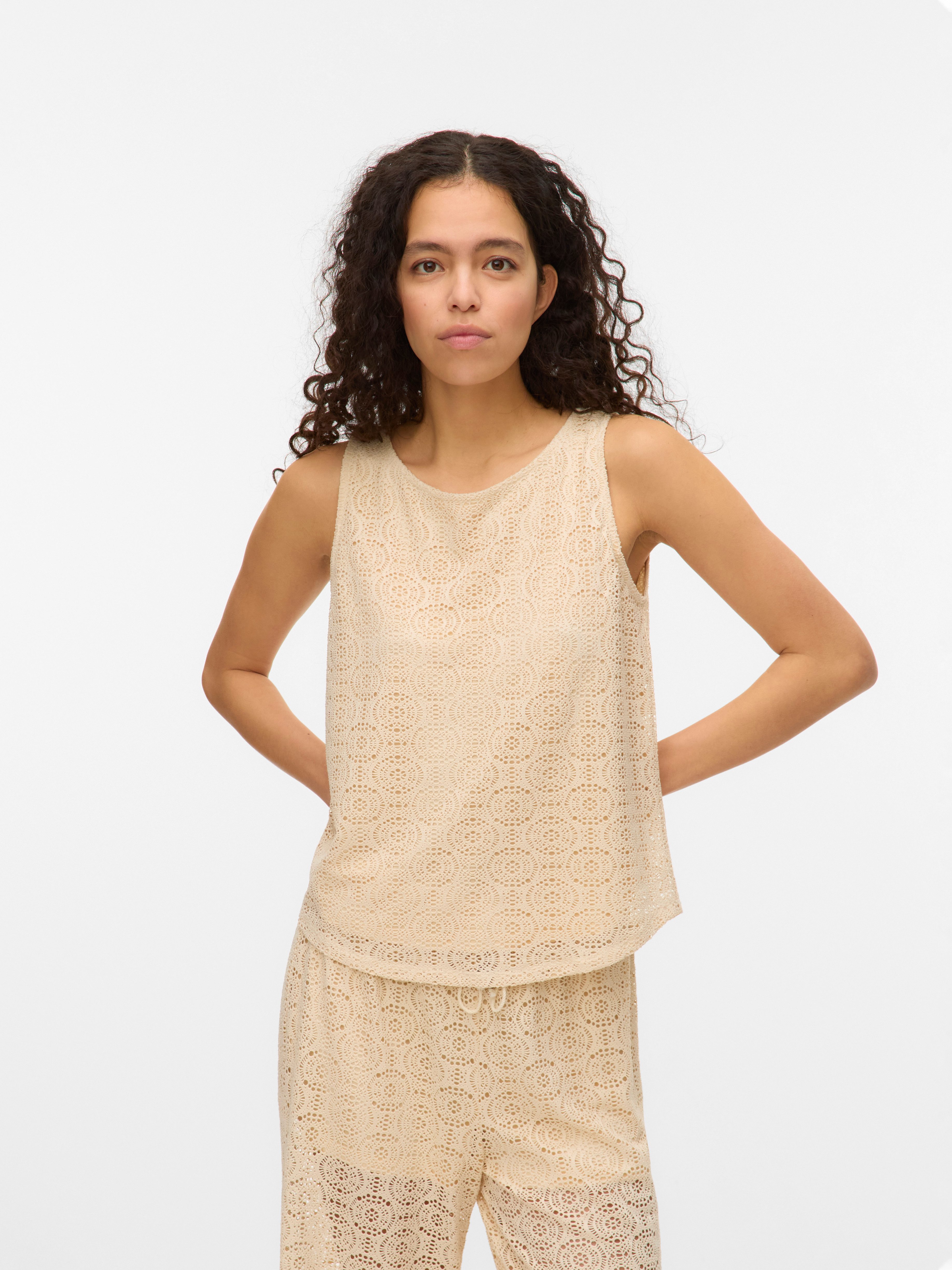 Vero Moda Netzshirt VMMAYA TANK TOP günstig online kaufen