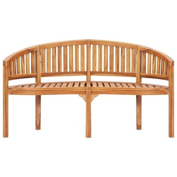 vidaXL Gartenlounge-Set 3-tlg. Garten-Lounge-Set Massivholz Teak, (1-tlg)