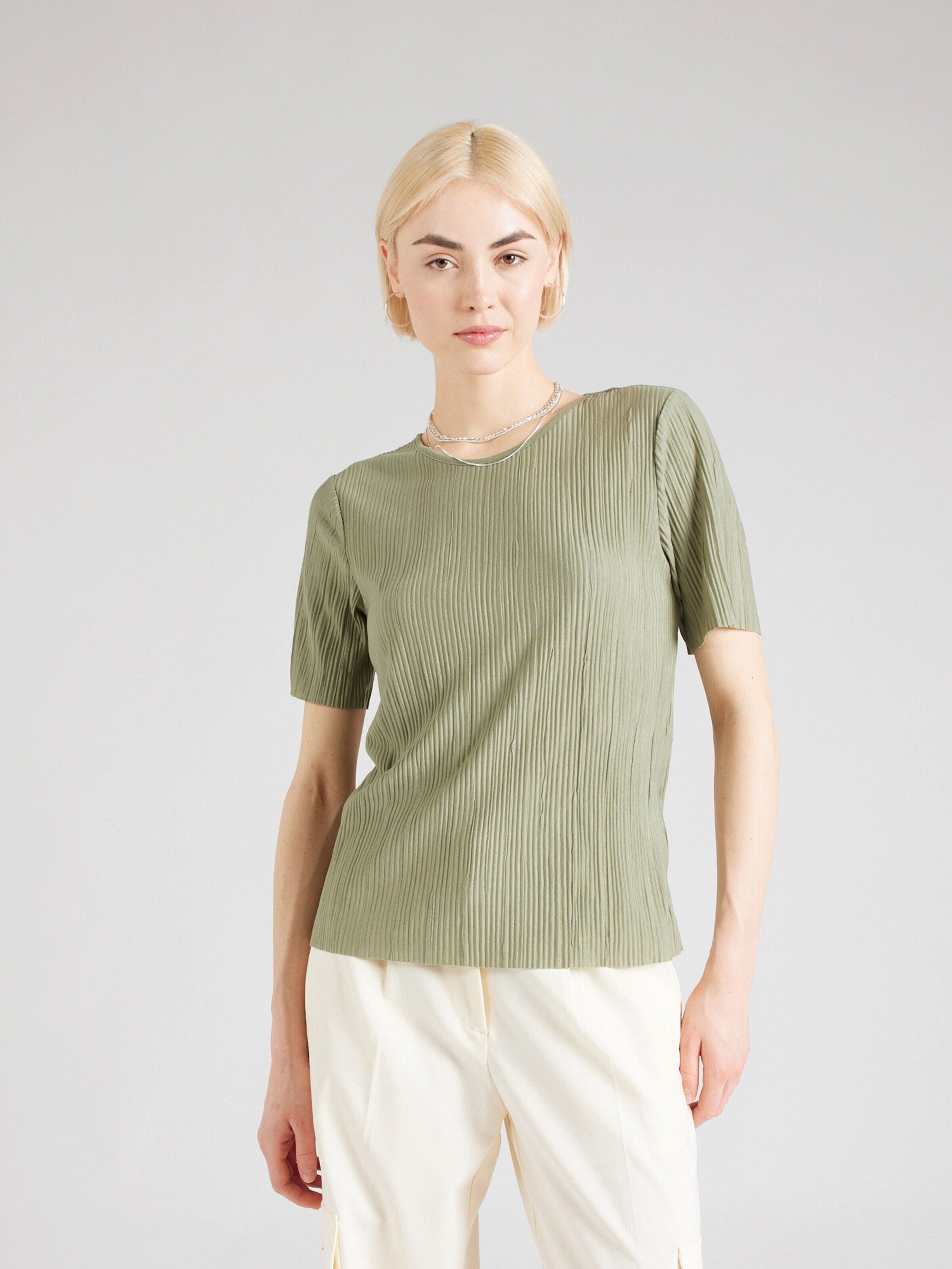 Vila Rundhalsshirt VIPlisa (1-tlg) Plissee günstig online kaufen