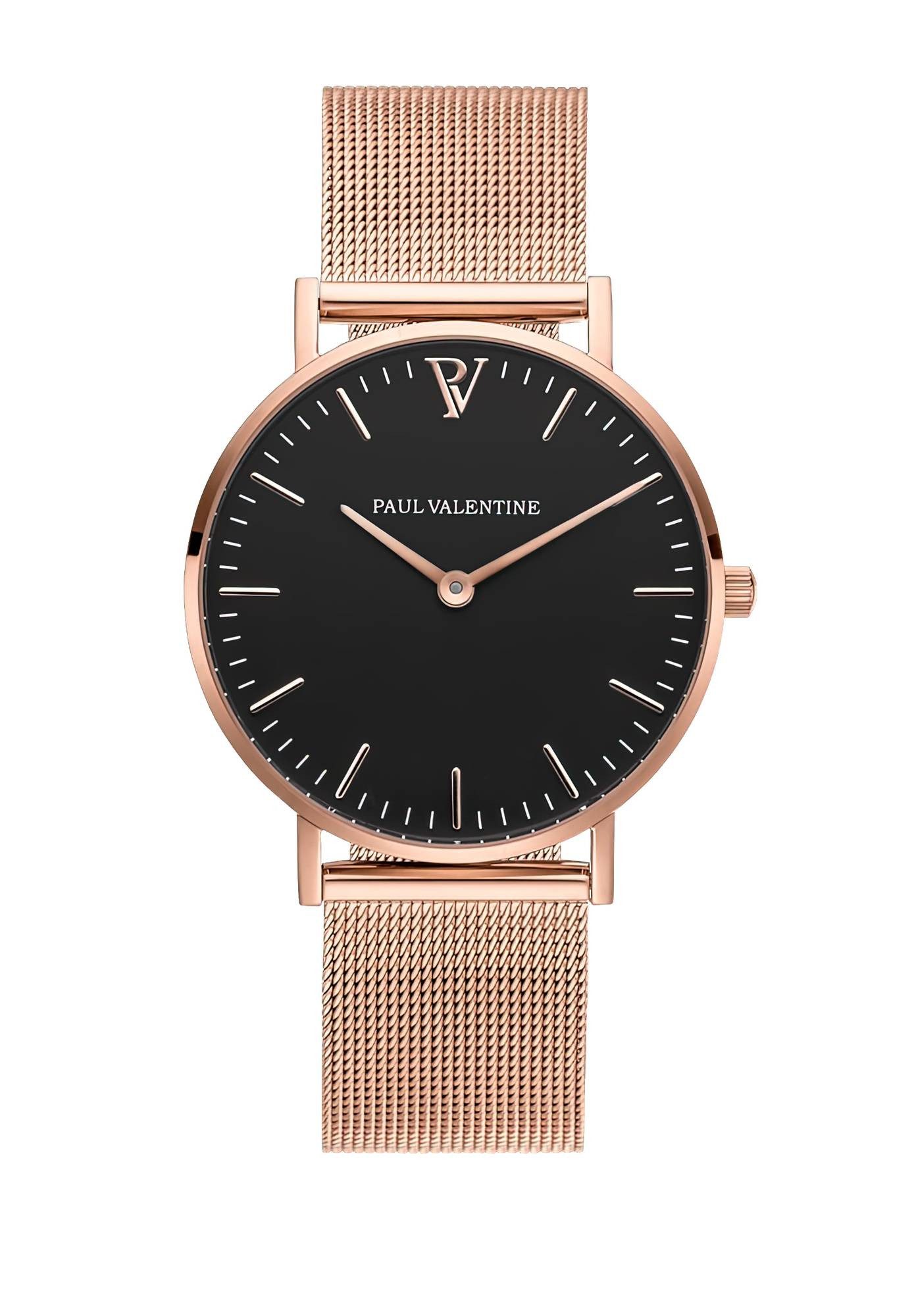 Quarzuhr PEARL ROSE GOLD MESH