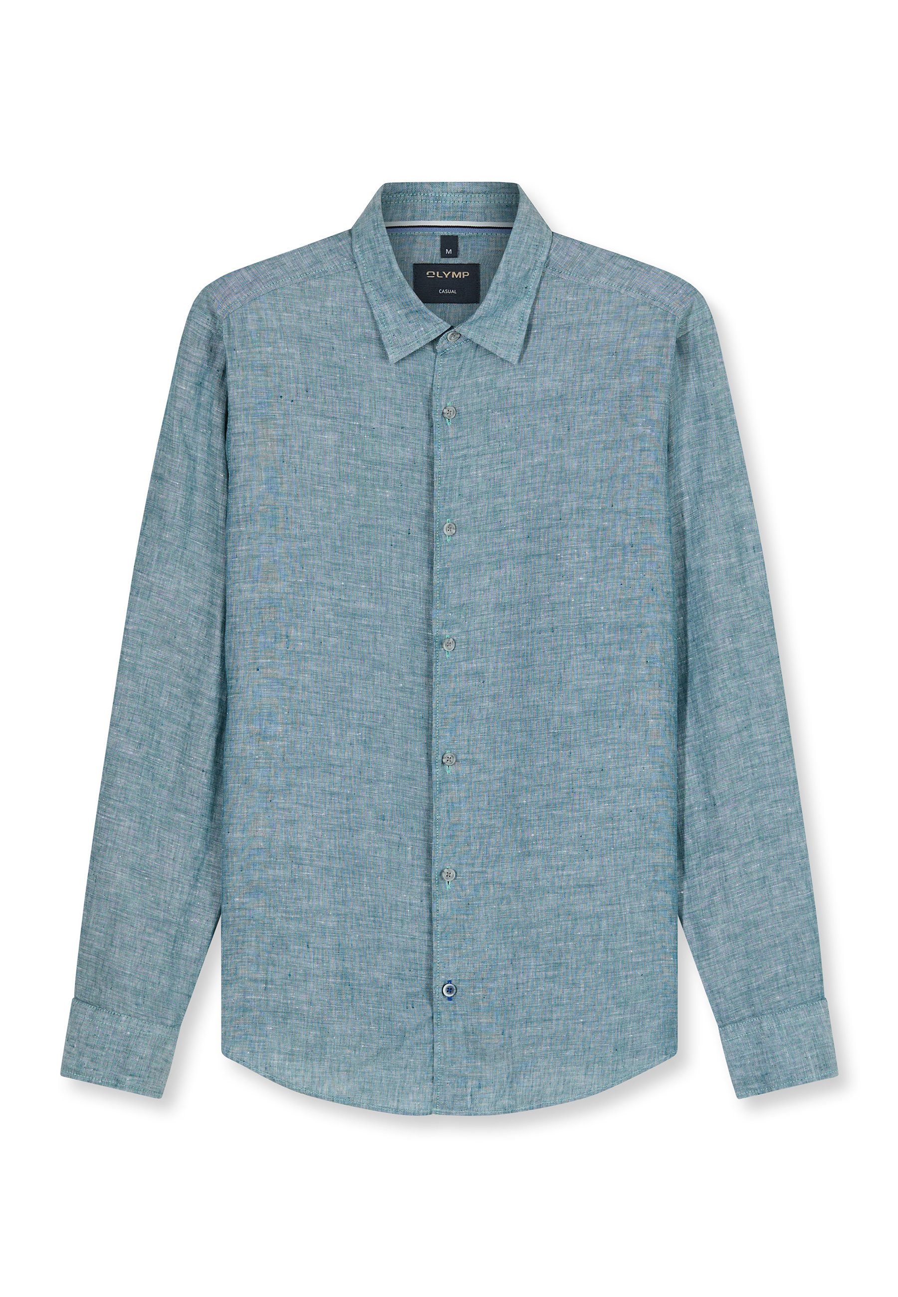 OLYMP Langarmhemd OLYMP Casual, Regular Fit, Kent