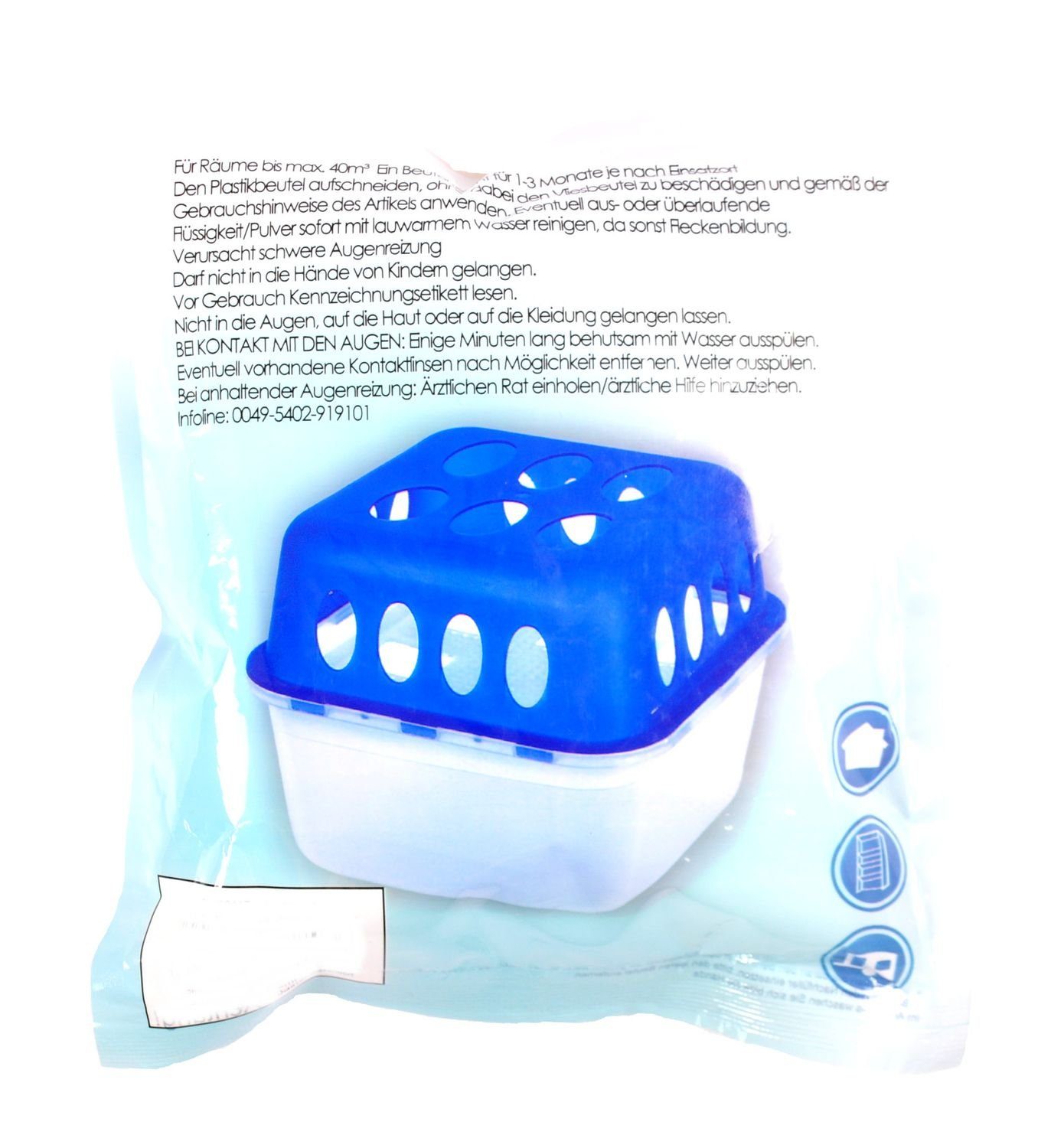 BURI Luftentfeuchter Luftentfeuchter Nachfüllbeutel 400g Granulatbeutel Rau günstig online kaufen