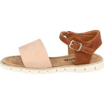 Indigo Kinder Mädchen Schuhe 482-379 Sommer Freizeit Sandalette Rosegold Sandale