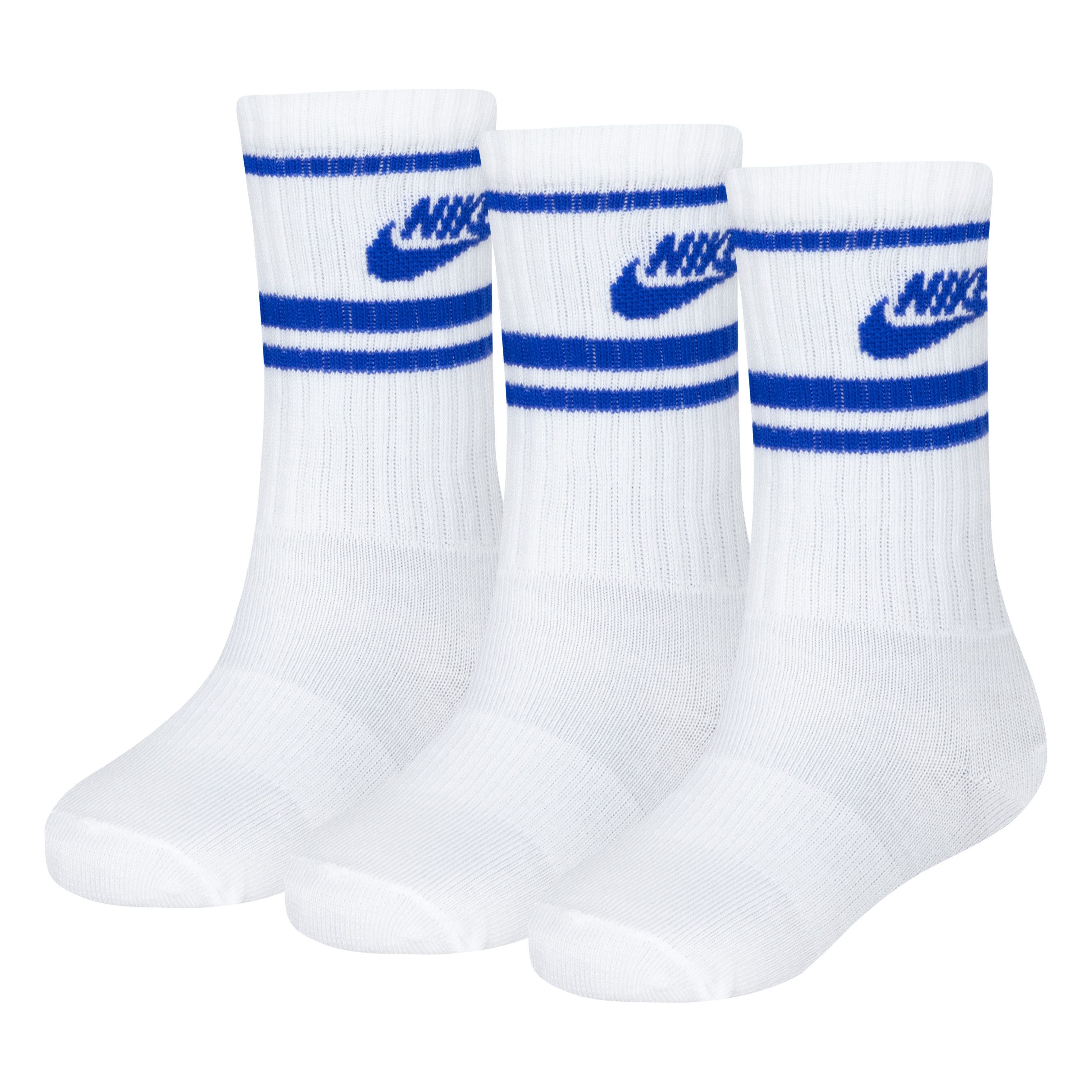 Nike Sportswear Socken NHN 3PK NIKE FUTURA SOCK (3-Paar) 3er-Pack, gepolsterter Tragekomfort, feuchtigkeitsableitendes Garn