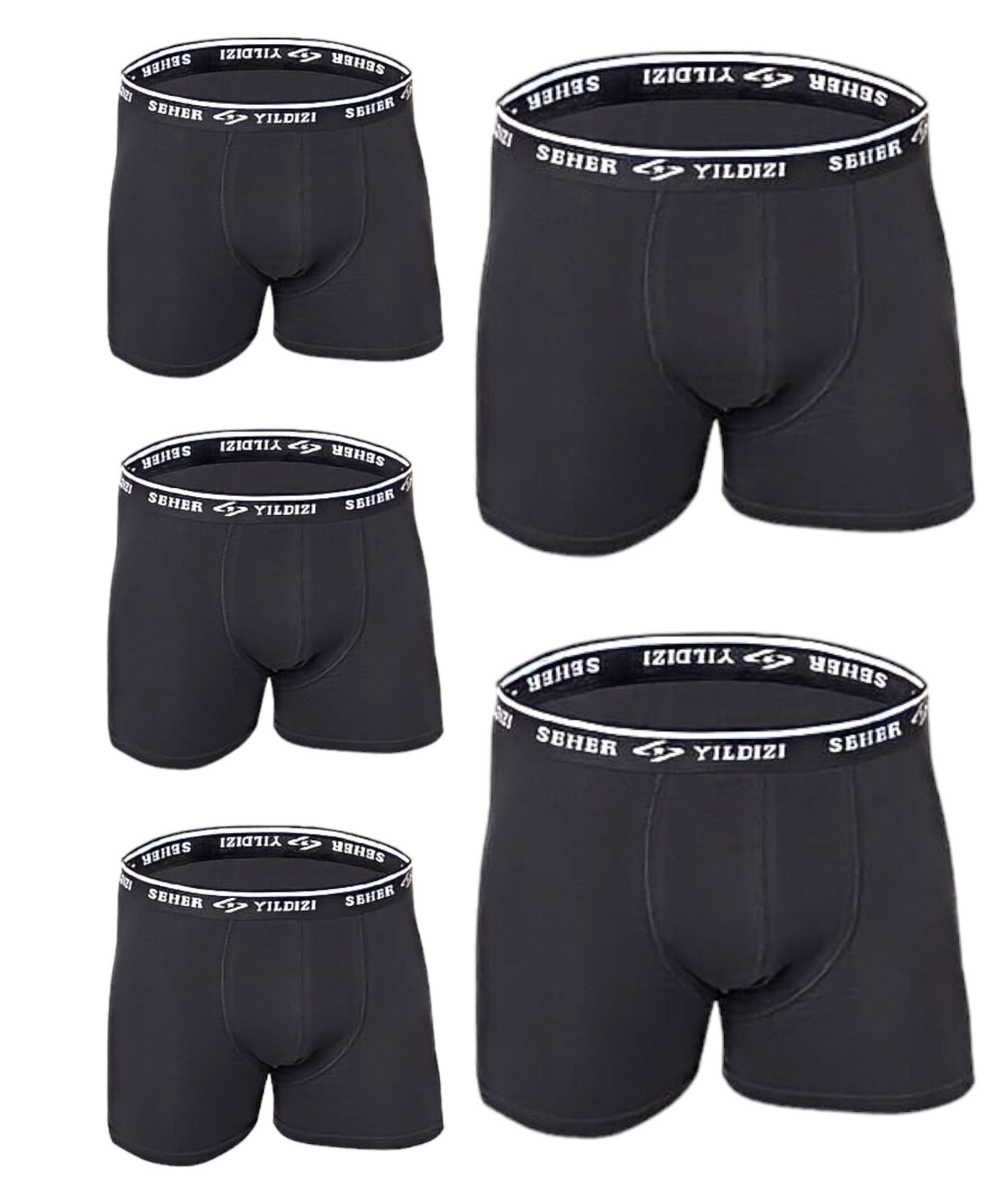 Seher Mensucat Boxershorts Herren Boxershorts 5er günstig online kaufen