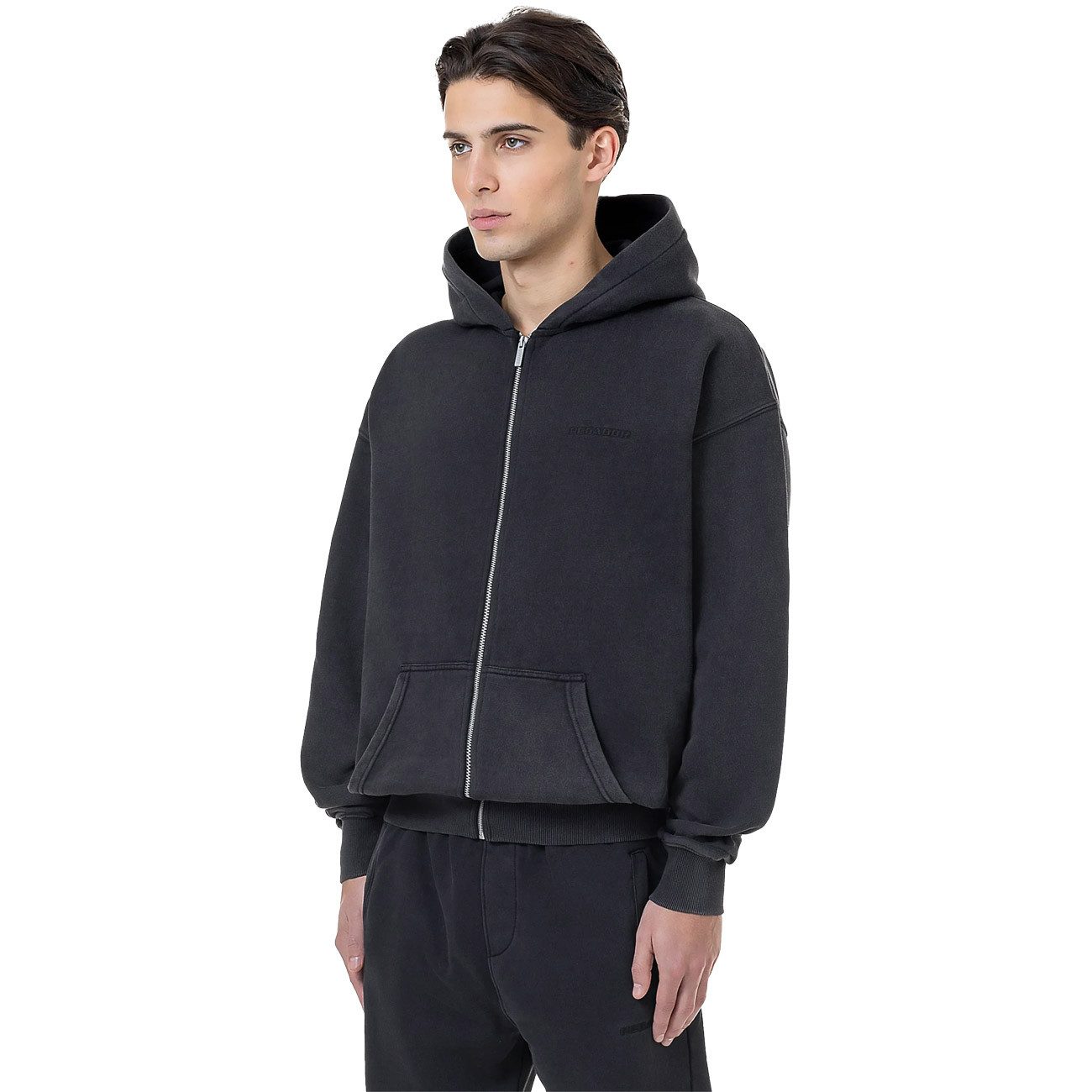 PEGADOR Hoodie LOGO OVERSIZED SWEAT JACKET LOGO OVERSIZED SWEAT JACKET