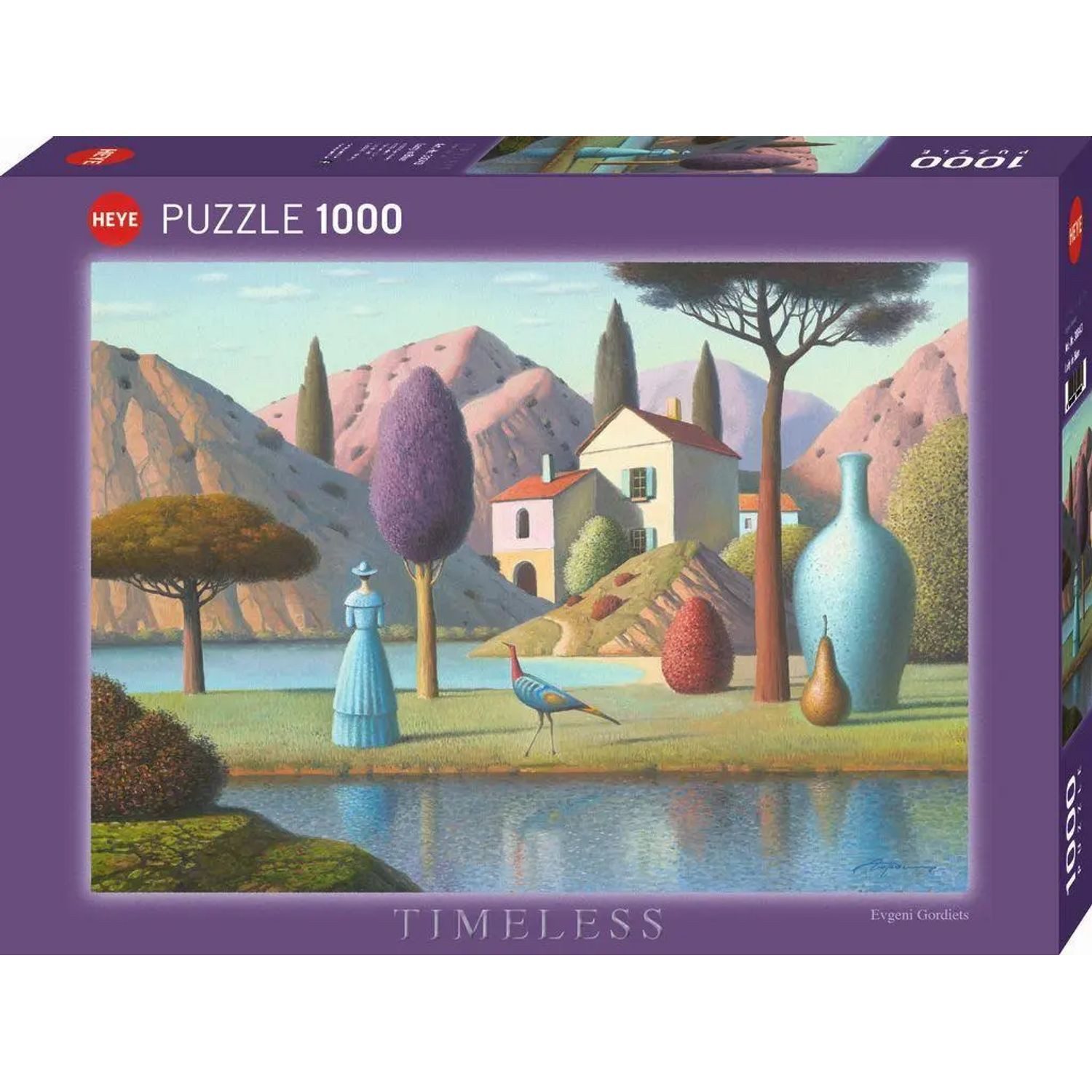HEYE Puzzle Lady in Blue, 1000 Puzzleteile