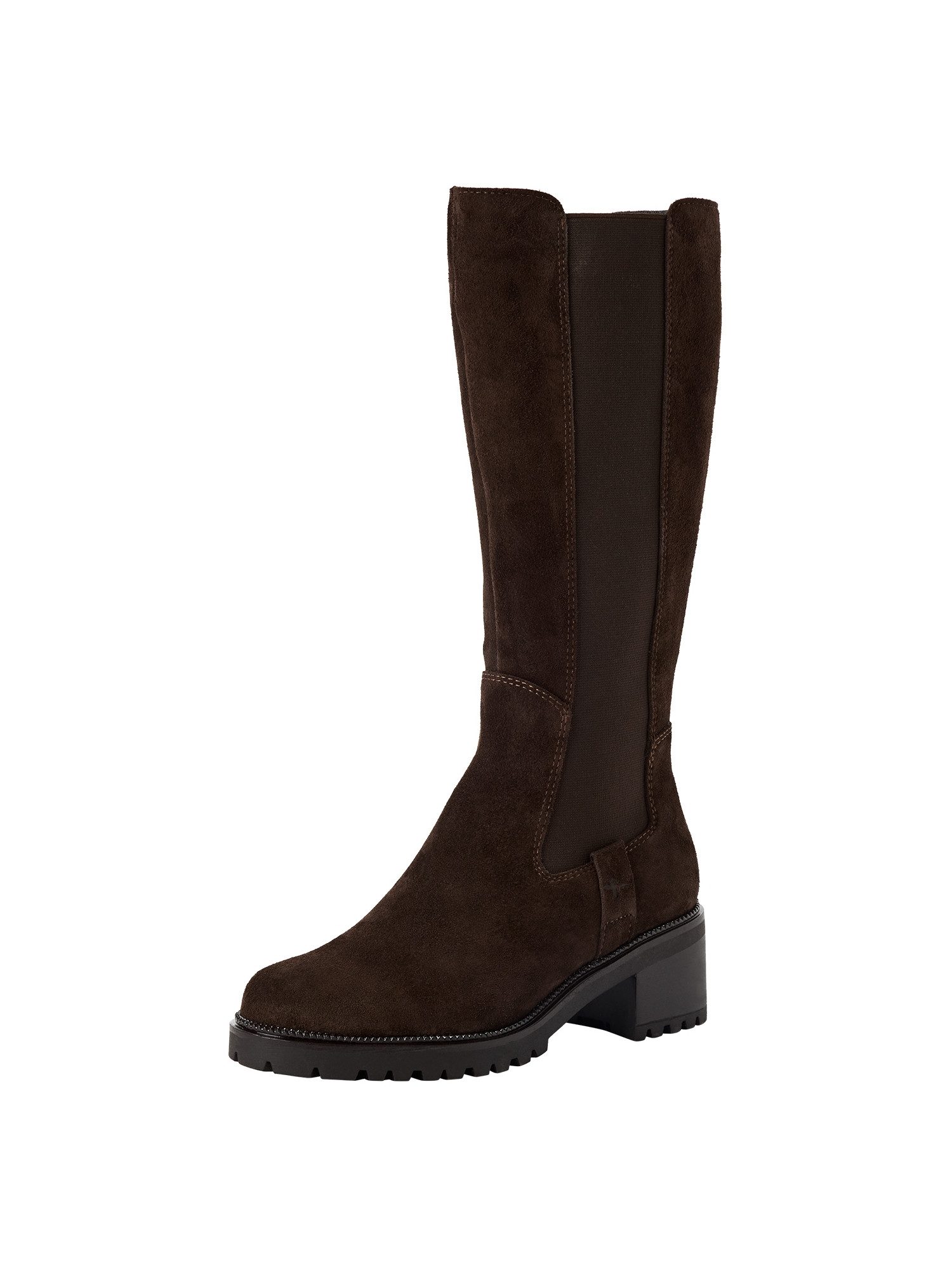 Tamaris TOUCH-IT aus Leder Blockabsatz 1-25600-47 Stiefel TOUCH-IT