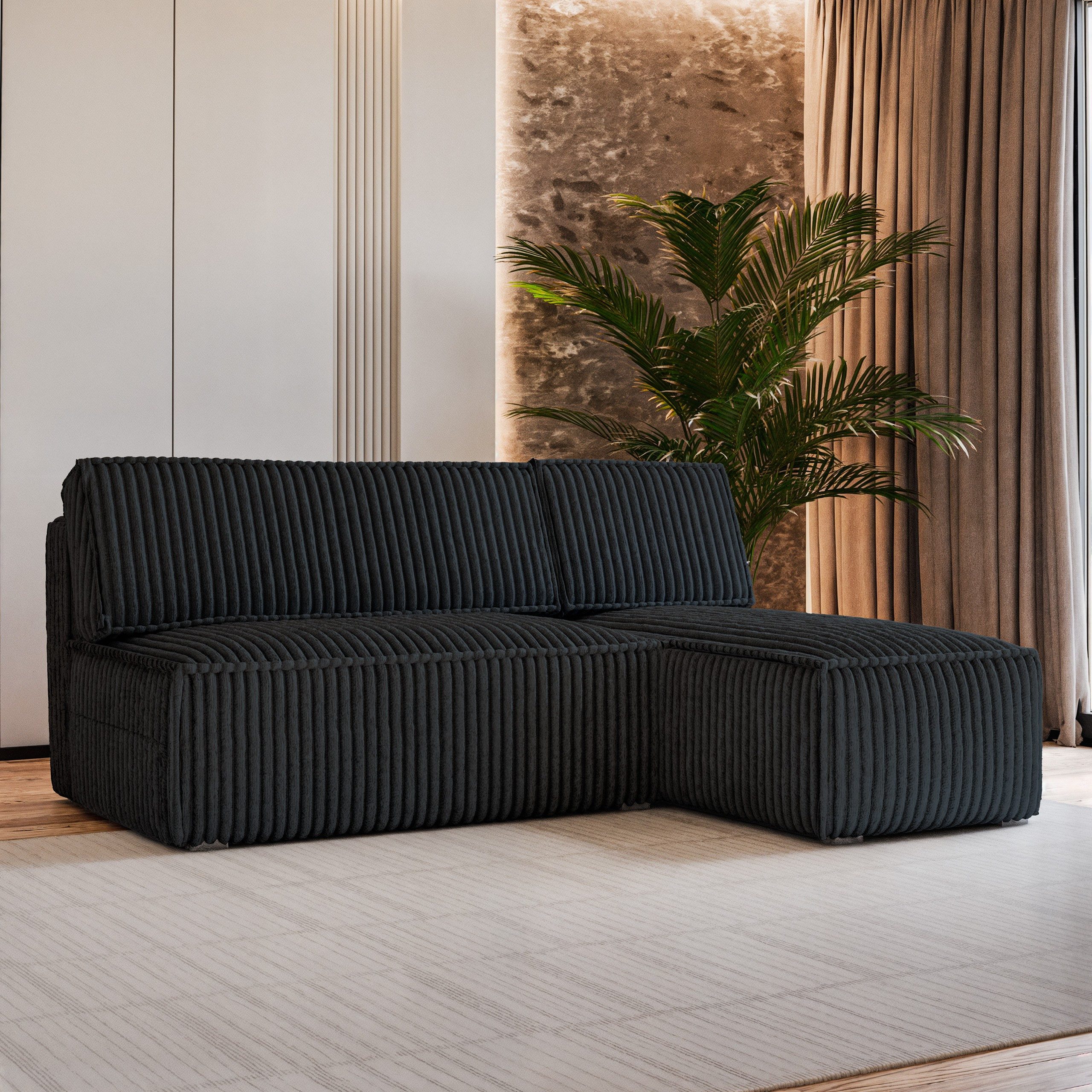 Masseno Ecksofa BRISO mit Schlaffunktion L-Form, günstig online kaufen