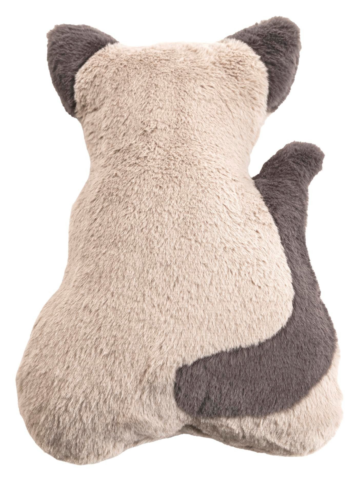 Magma Heimtex Dekokissen Tier-Formkissen Miezi oder Ducky, Katze Schaf Igel Fellimitat gefüllt