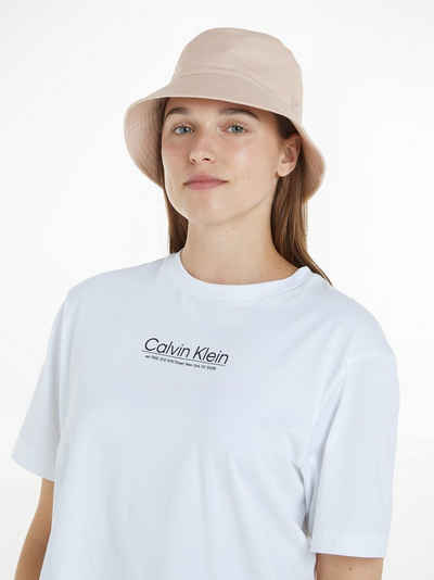 Calvin Klein Fischerhut REVERSIBLE MONOGRAM BUCKET HAT