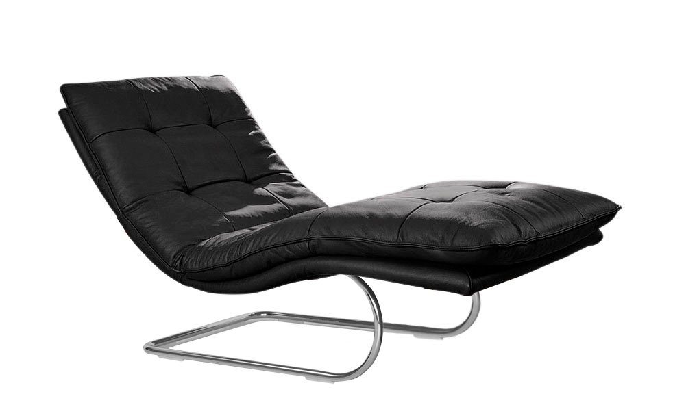 W.SCHILLIG Relaxliege daily dreams, in Waffelkissen-Optik, wahlweise mit Motor, Freischwingergestell