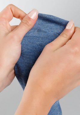 MUSTANG Socken (Packung, 6-Paar) Verstärktem Fersen- und Zehenbereich